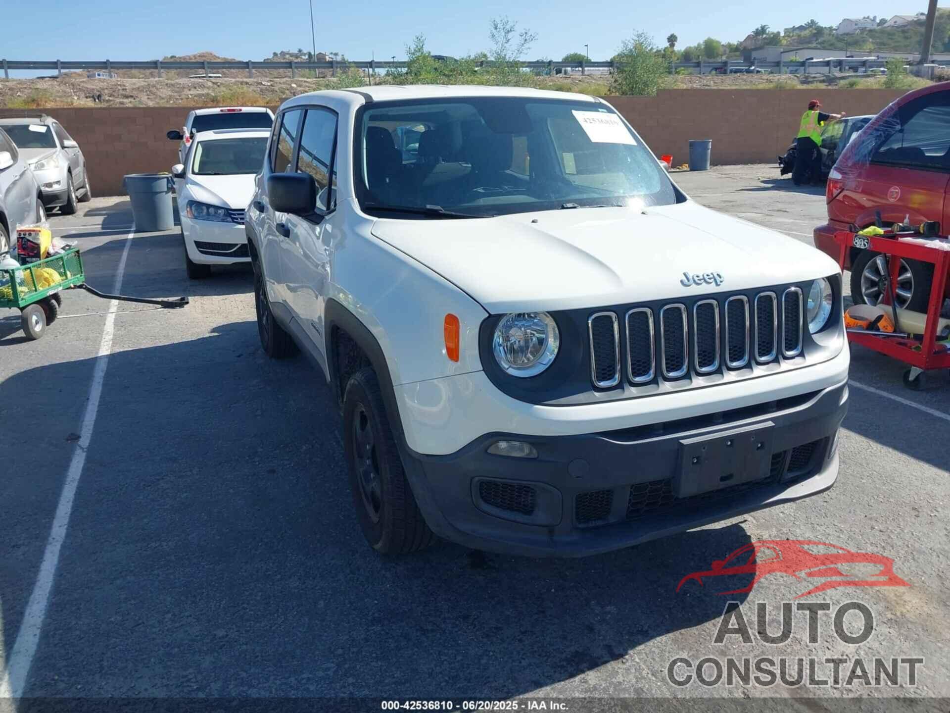 JEEP RENEGADE 2018 - ZACCJBAH8JPH40952
