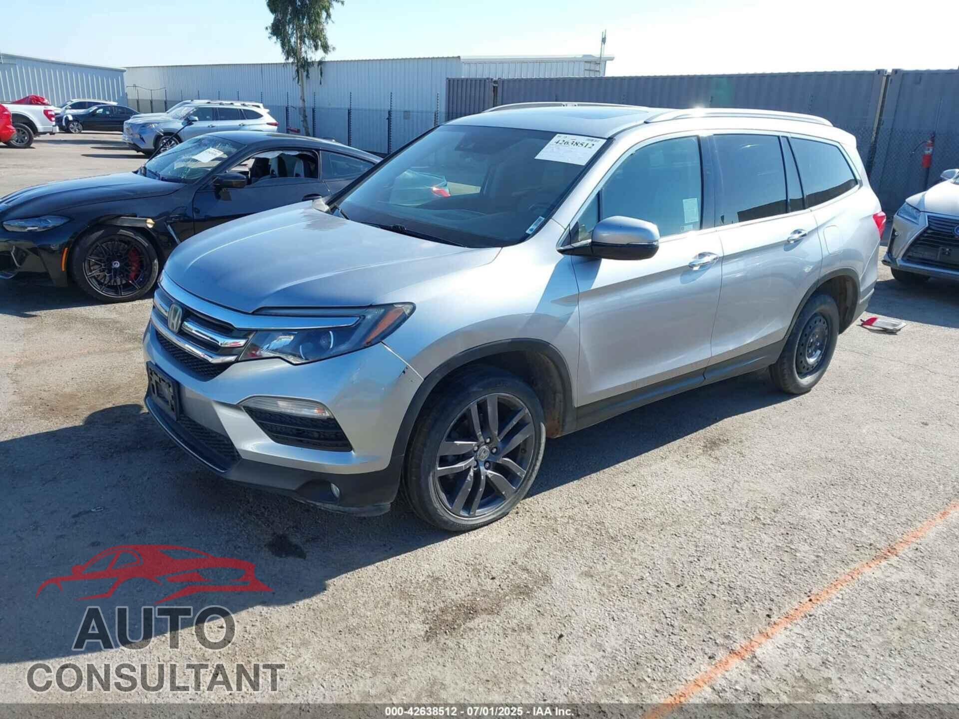 HONDA PILOT 2017 - 5FNYF6H0XHB104663