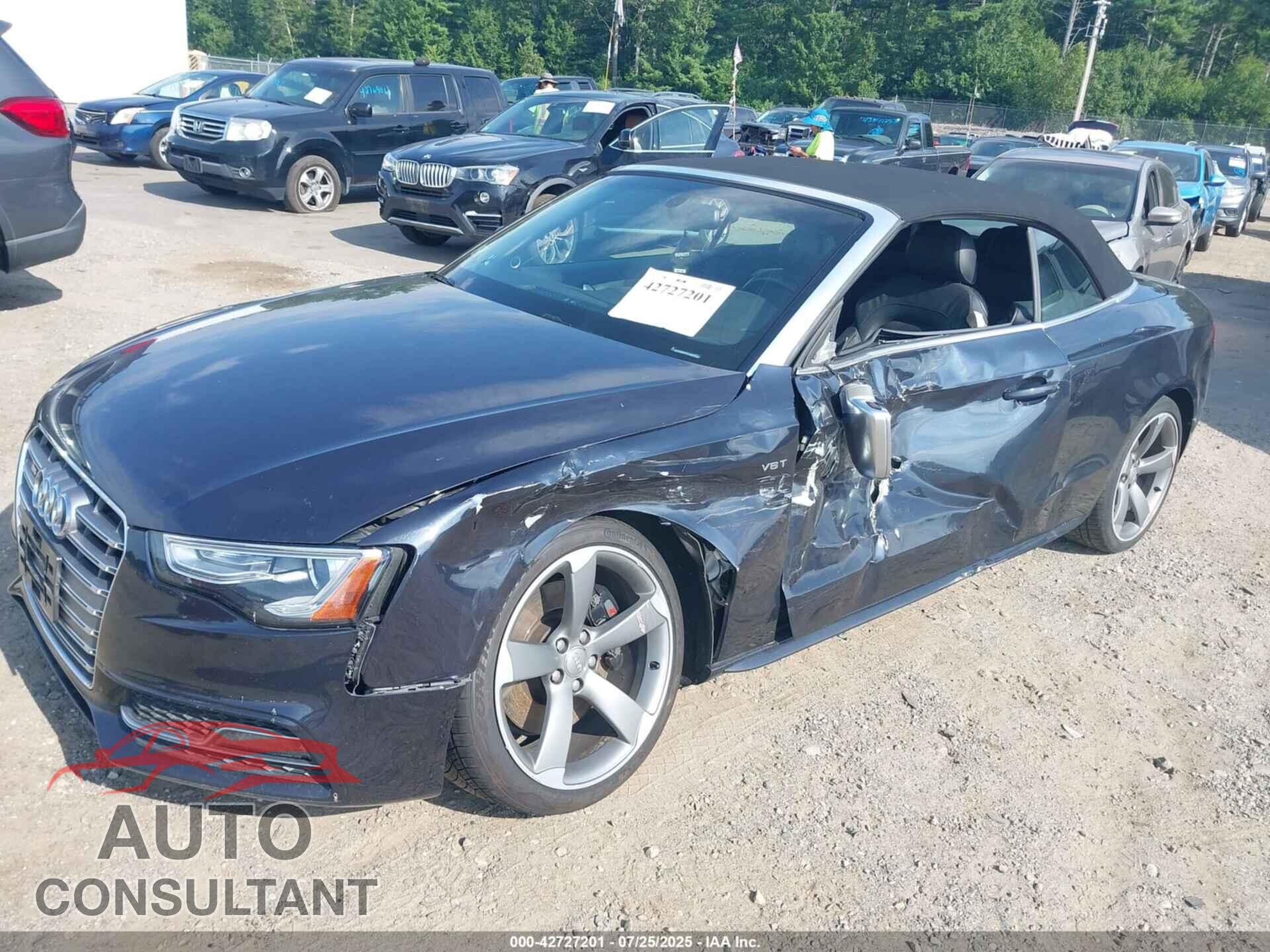 AUDI S5 2016 - WAUC4AFH0GN004709