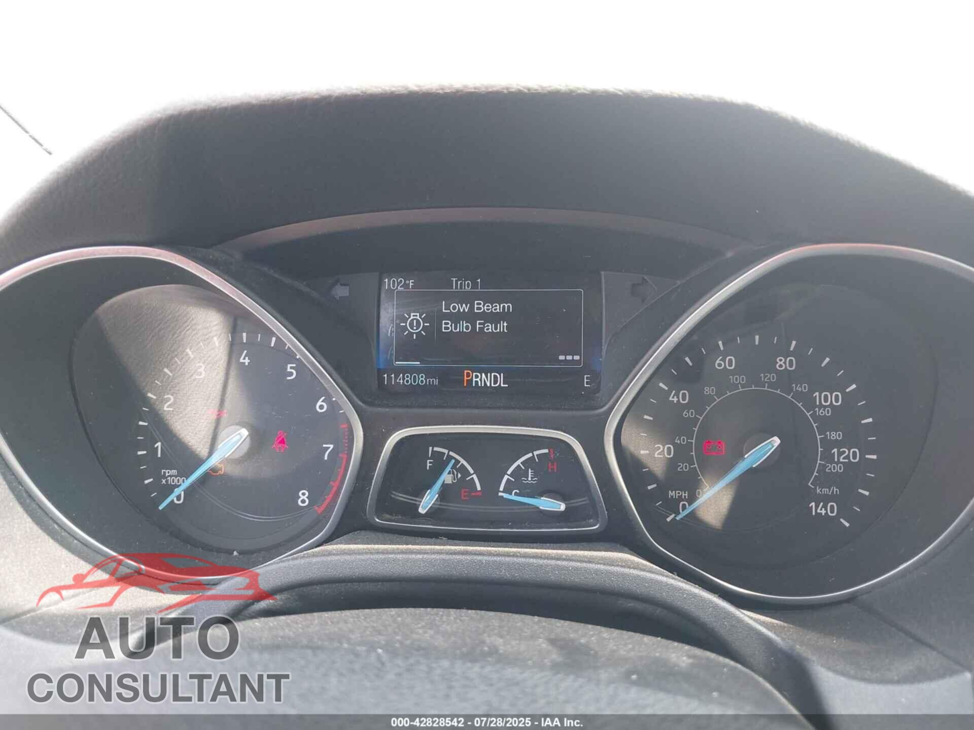 FORD FOCUS 2018 - 1FADP3F27JL295160