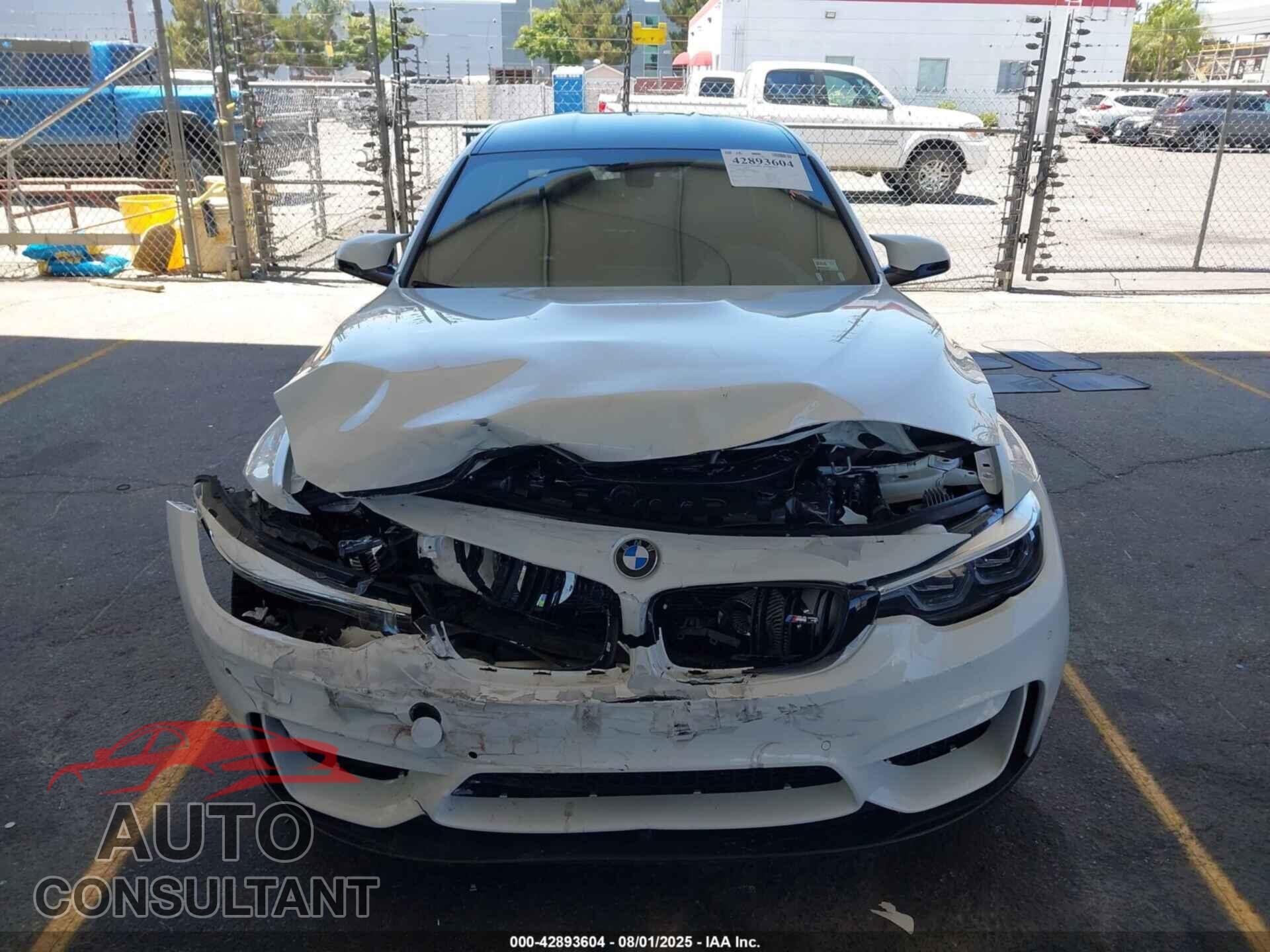 BMW M3 2018 - WBS8M9C59J5J80093