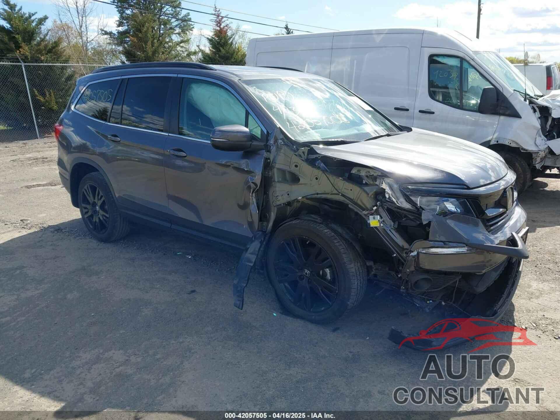 HONDA PILOT 2022 - 5FNYF6H25NB096680