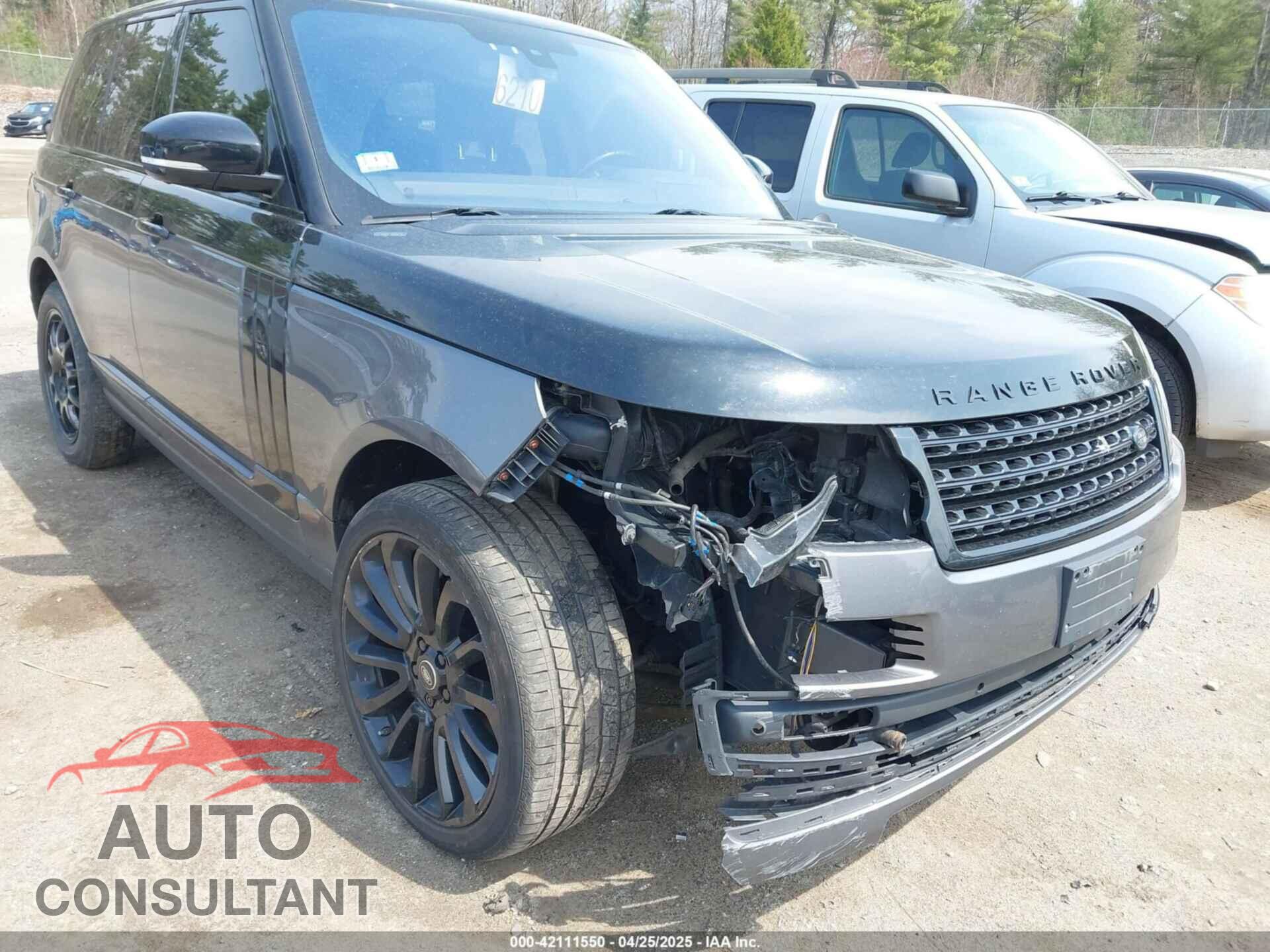 LAND ROVER RANGE ROVER 2016 - SALGS2EF4GA262344