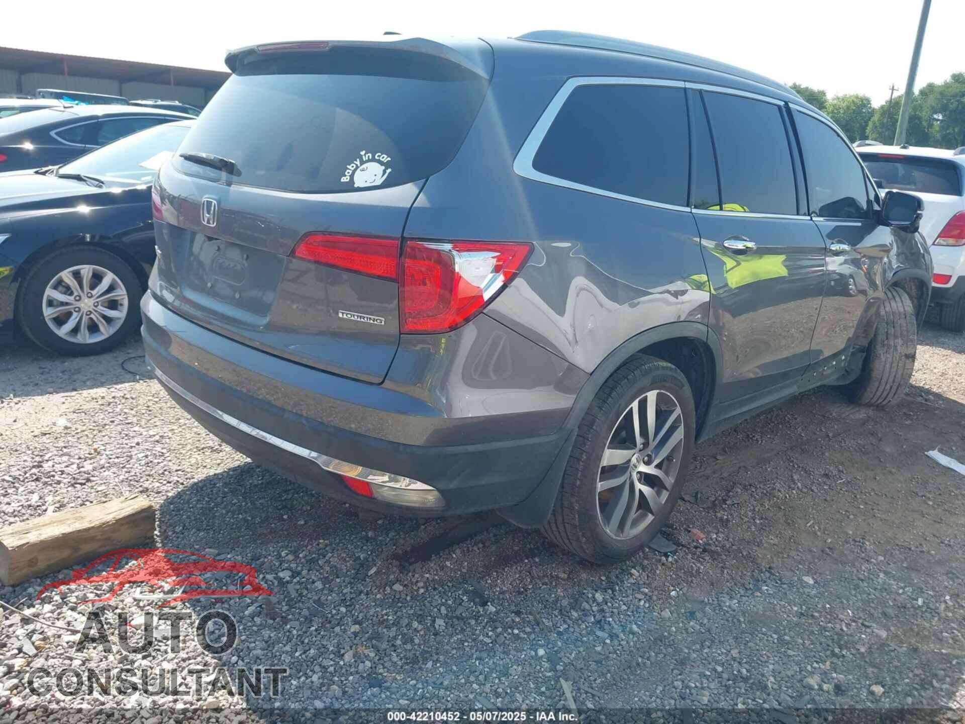 HONDA PILOT 2017 - 5FNYF5H93HB035503