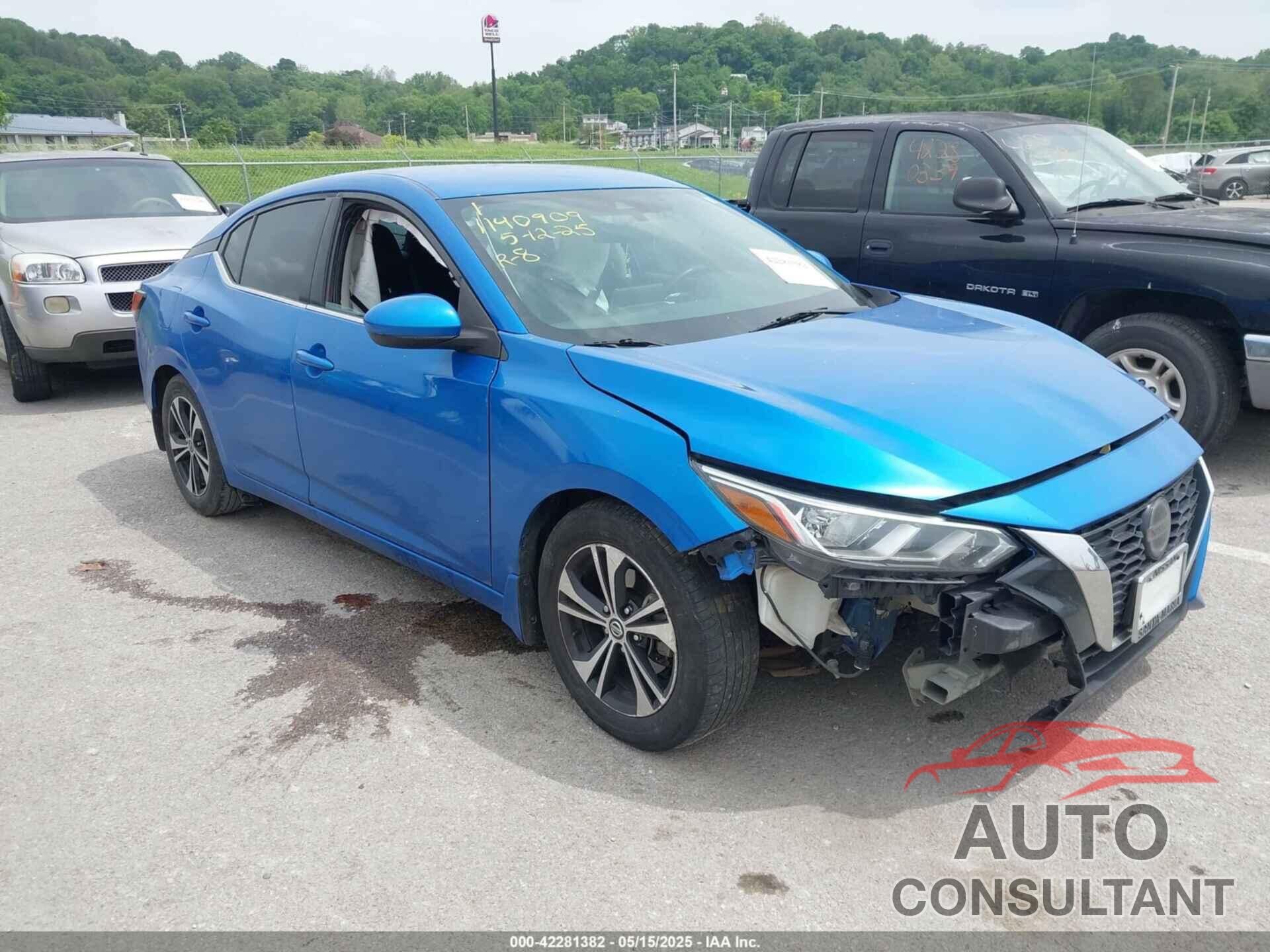 NISSAN SENTRA 2021 - 3N1AB8CV5MY268271