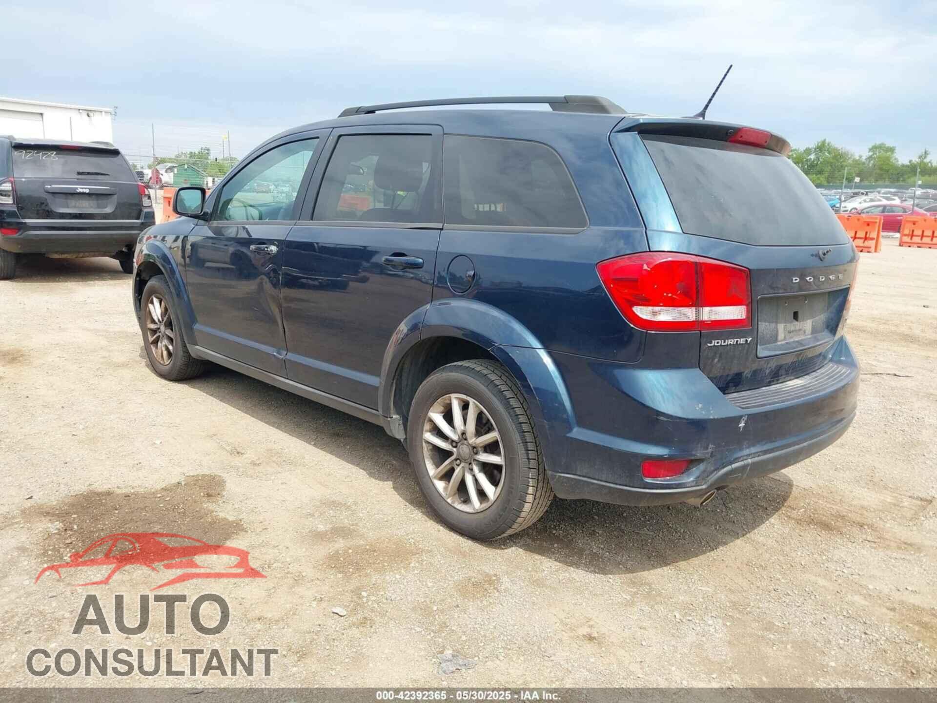 DODGE JOURNEY 2013 - 3C4PDCBG7DT637314