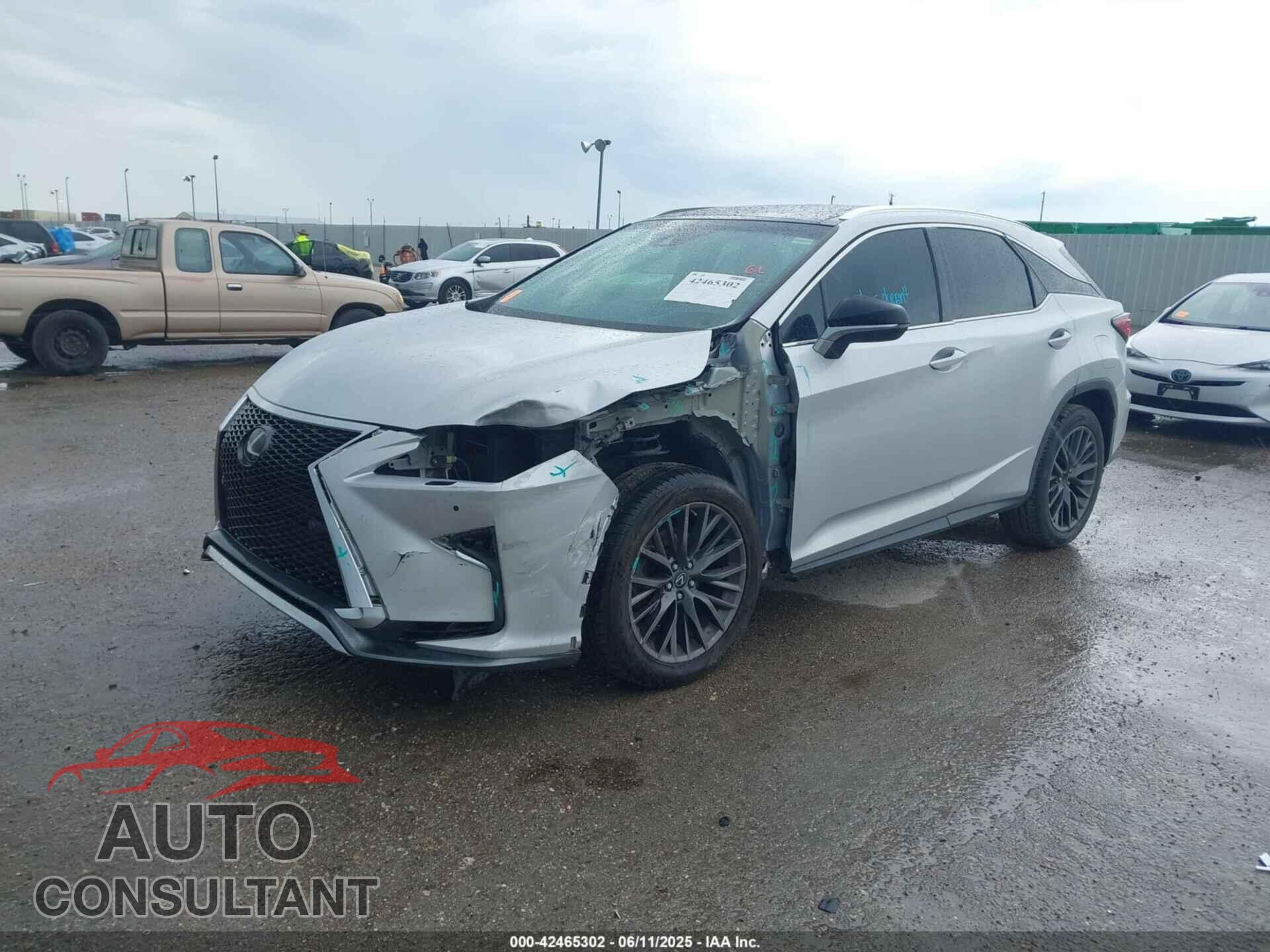 LEXUS RX 350 2017 - 2T2ZZMCA2HC041848
