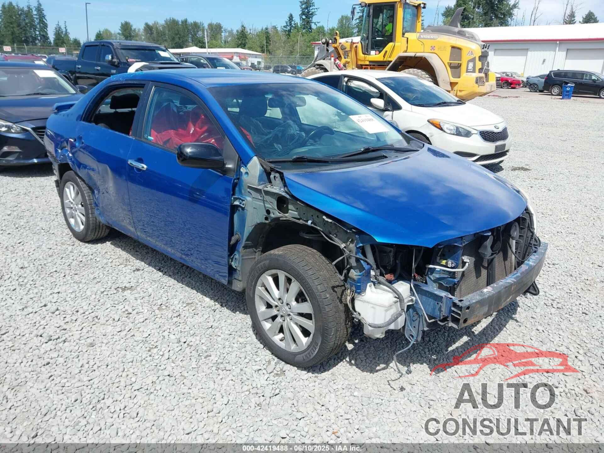 TOYOTA COROLLA 2010 - 2T1BU4EE3AC447003