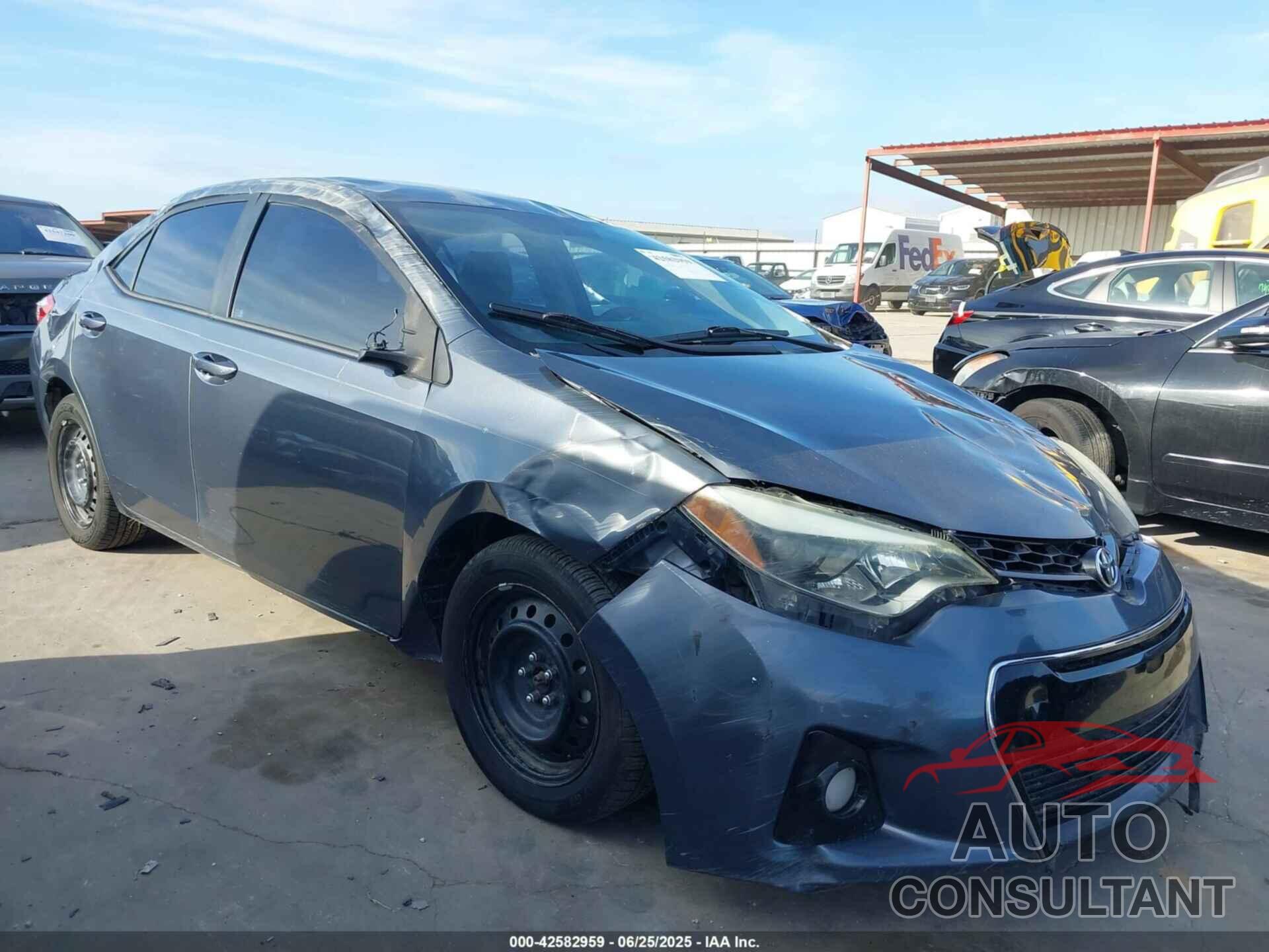 TOYOTA COROLLA 2015 - 5YFBURHE3FP185709