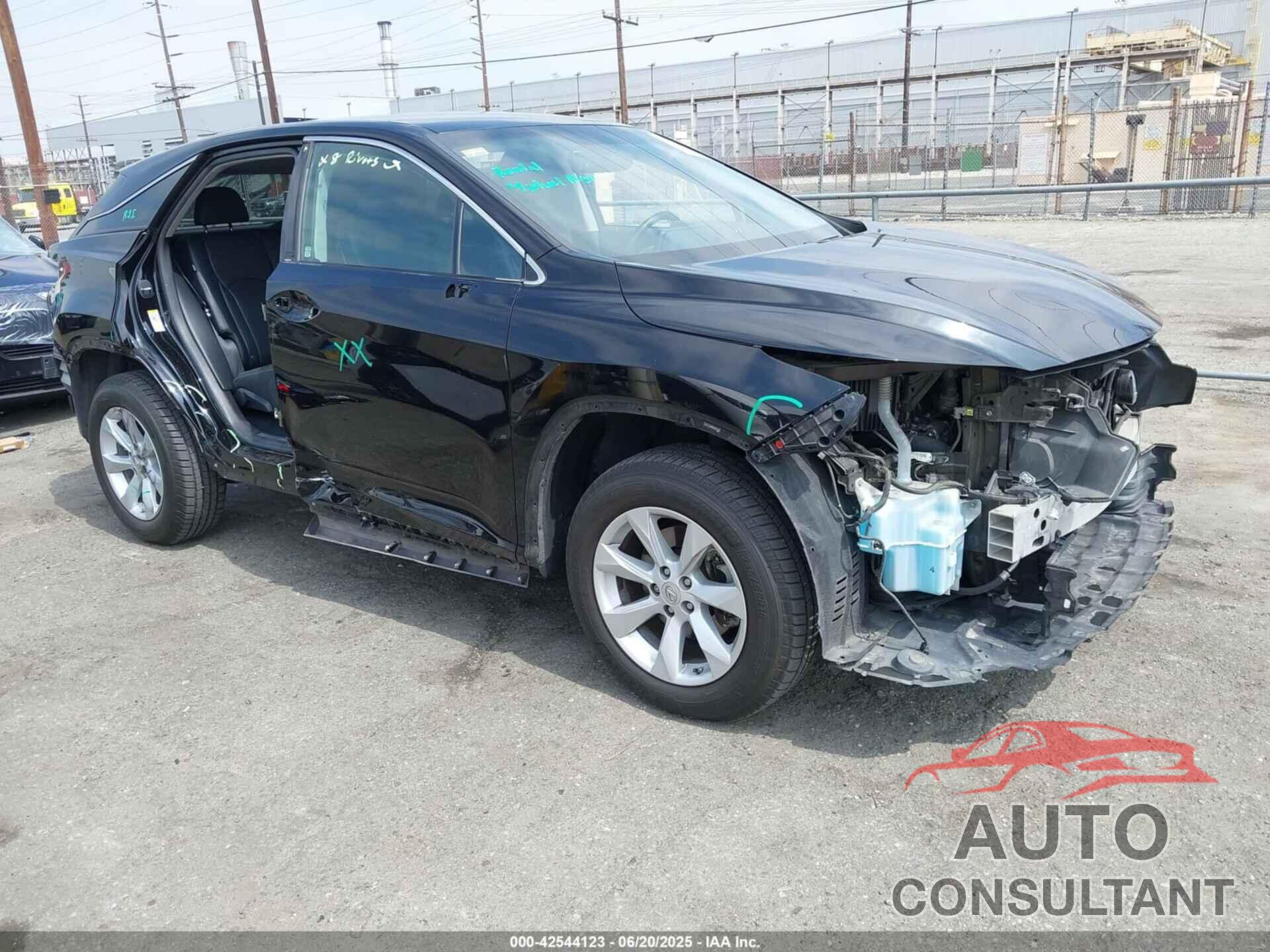 LEXUS RX 350 2016 - 2T2ZZMCA6GC032536