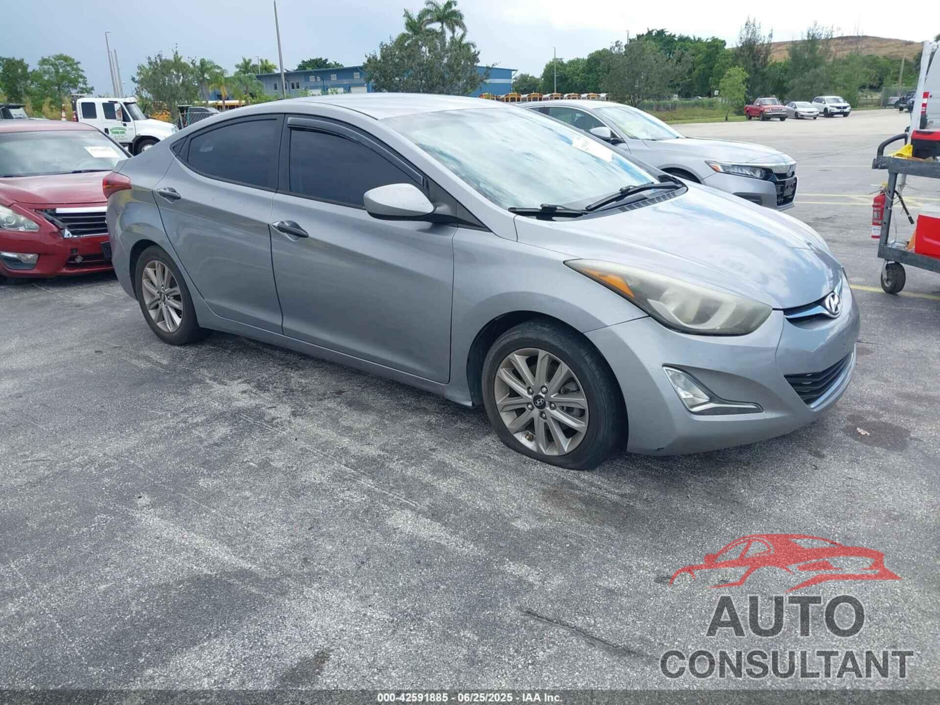 HYUNDAI ELANTRA 2016 - 5NPDH4AE8GH735866