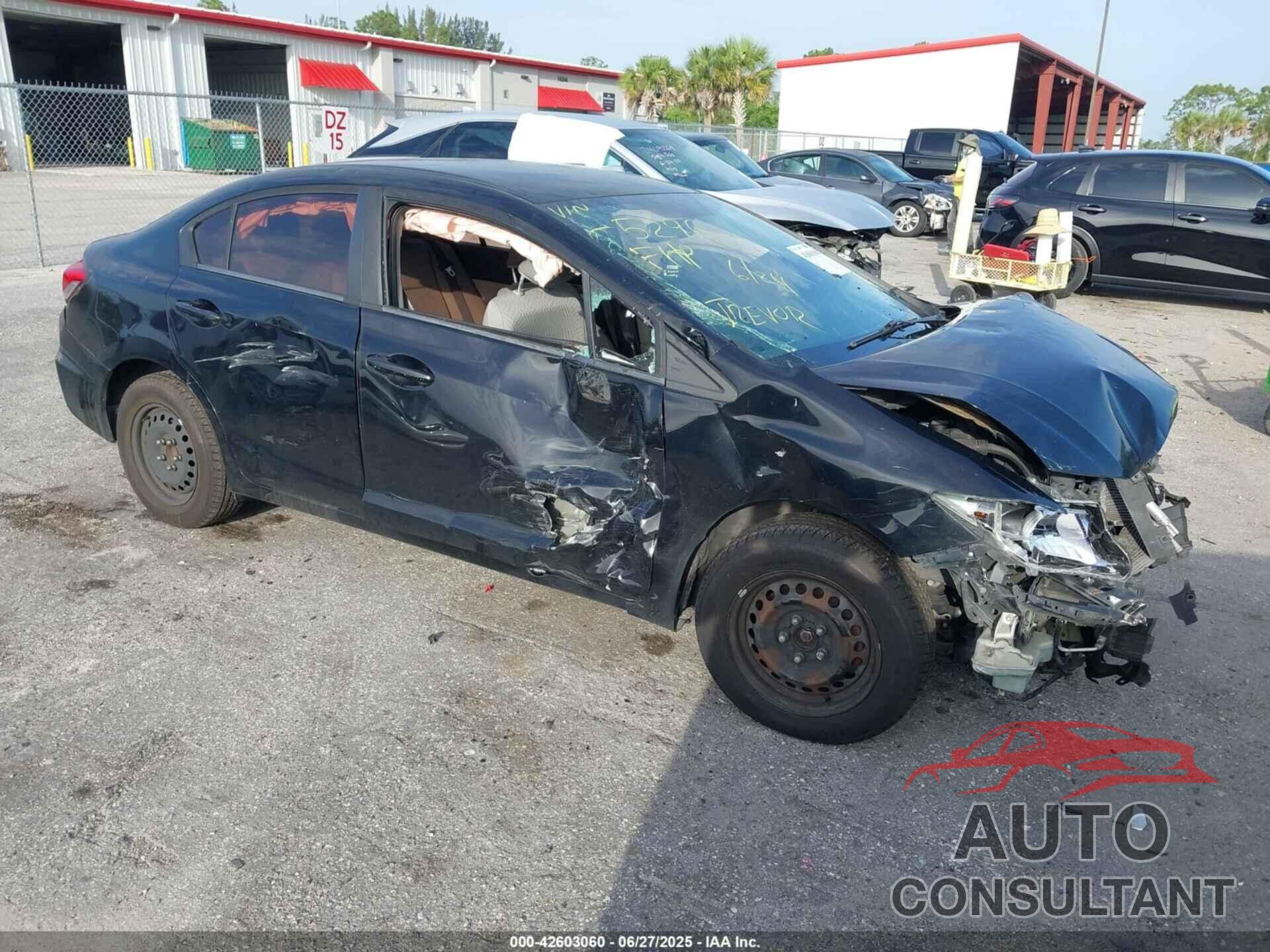 HONDA CIVIC 2014 - 19XFB2F54EE045296