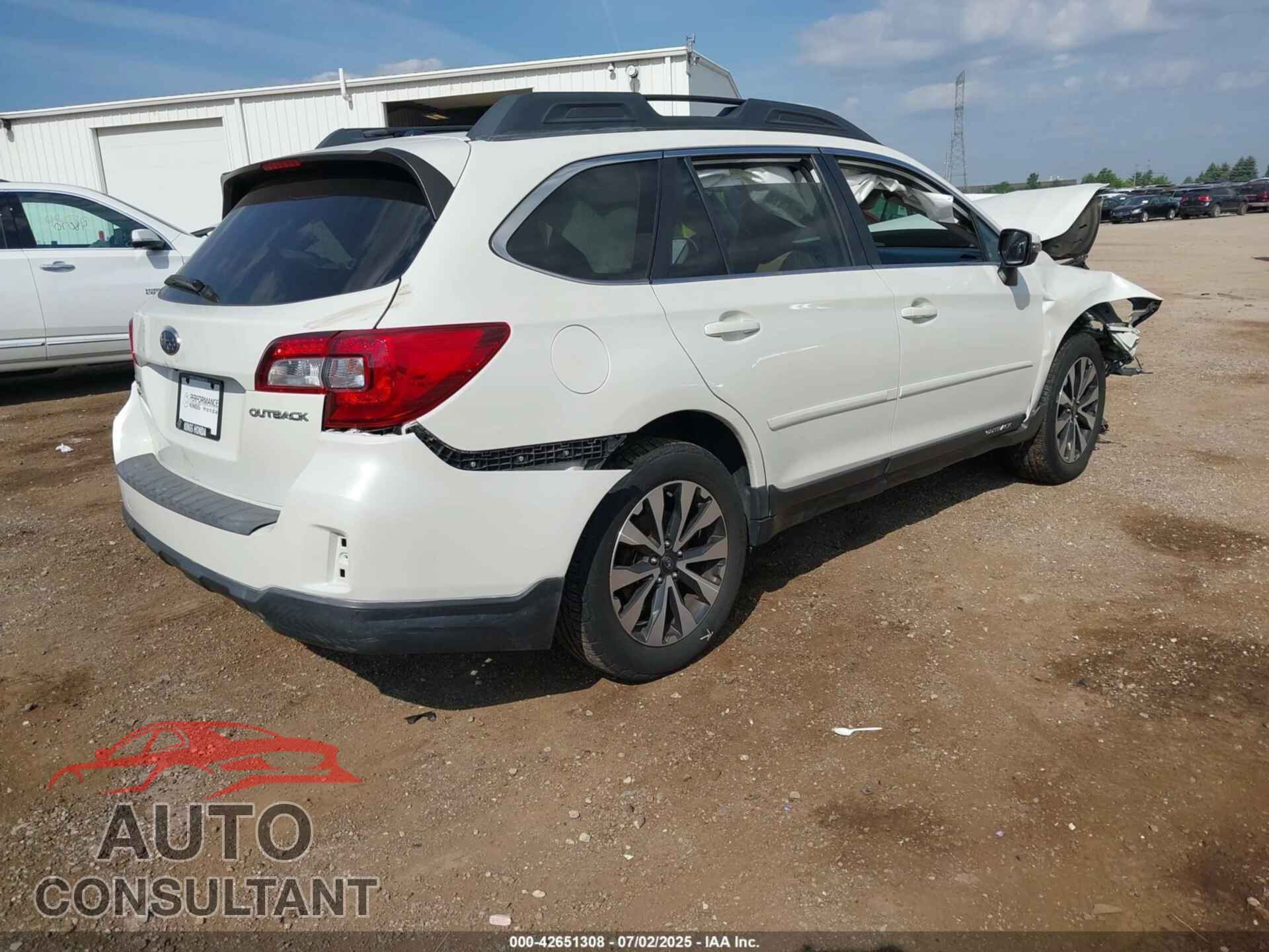 SUBARU OUTBACK 2015 - 4S4BSBLC2F3269012