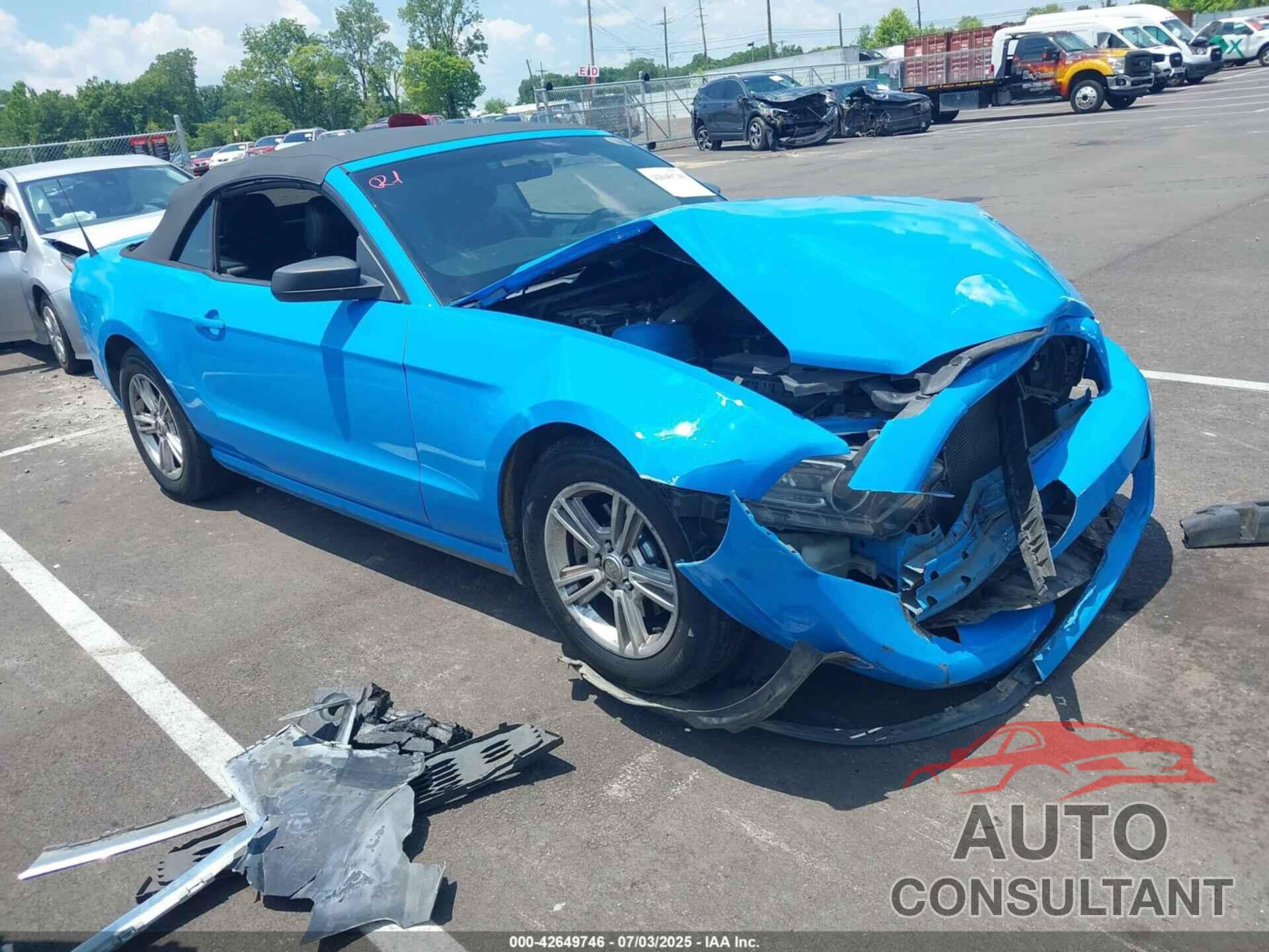 FORD MUSTANG 2013 - 1ZVBP8EM8D5237355