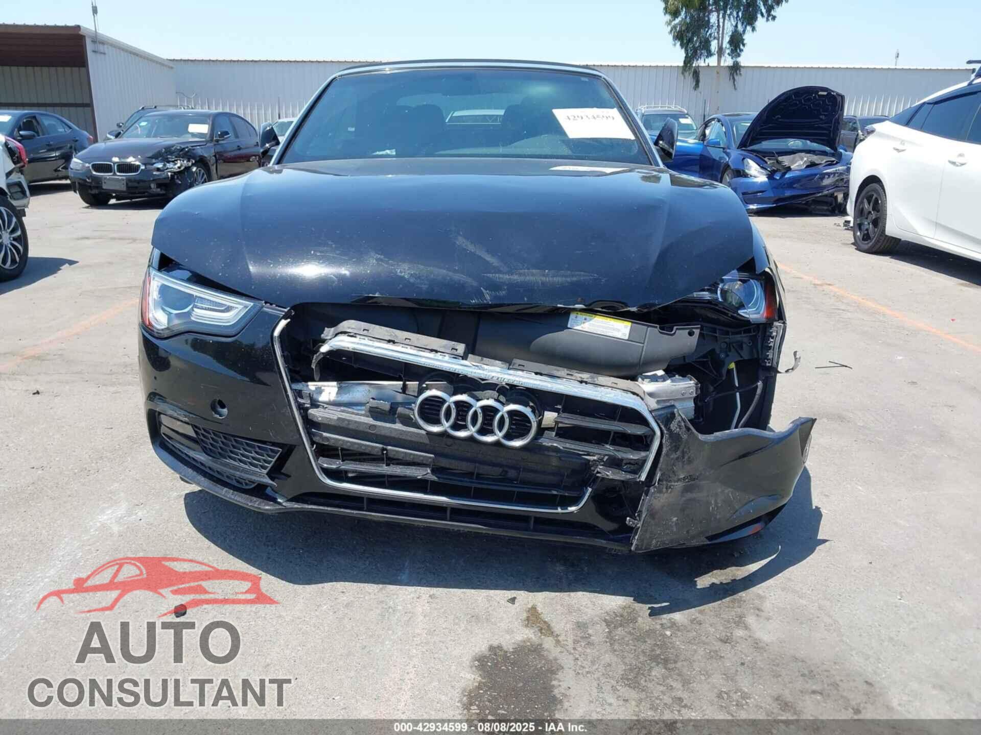AUDI A5 2013 - WAUCFAFH9DN012748