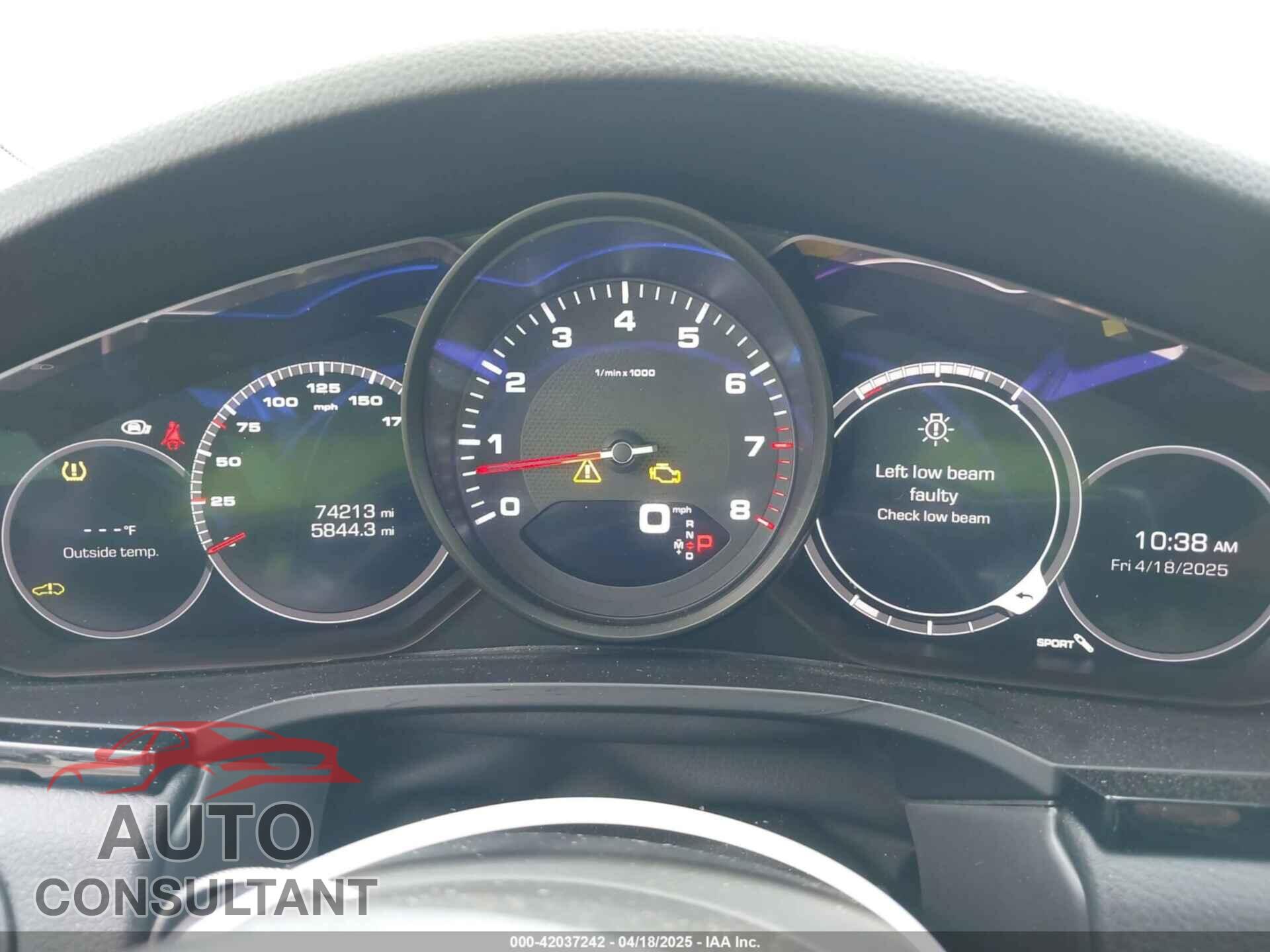 PORSCHE CAYENNE COUPE 2020 - WP1BA2AYXLDA47778