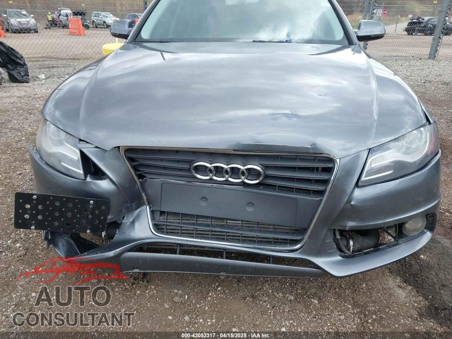 AUDI A4 2012 - WAUHFAFL1CA116330