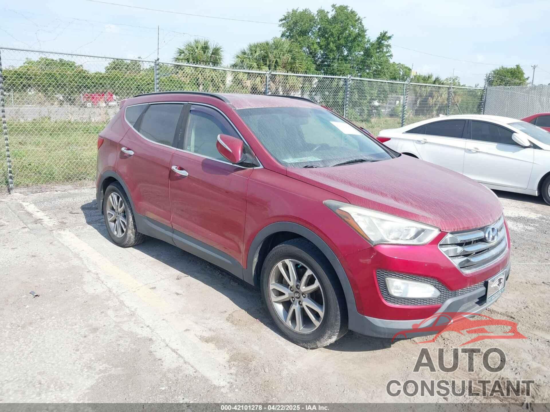 HYUNDAI SANTA FE SPORT 2014 - 5XYZU3LA0EG129911