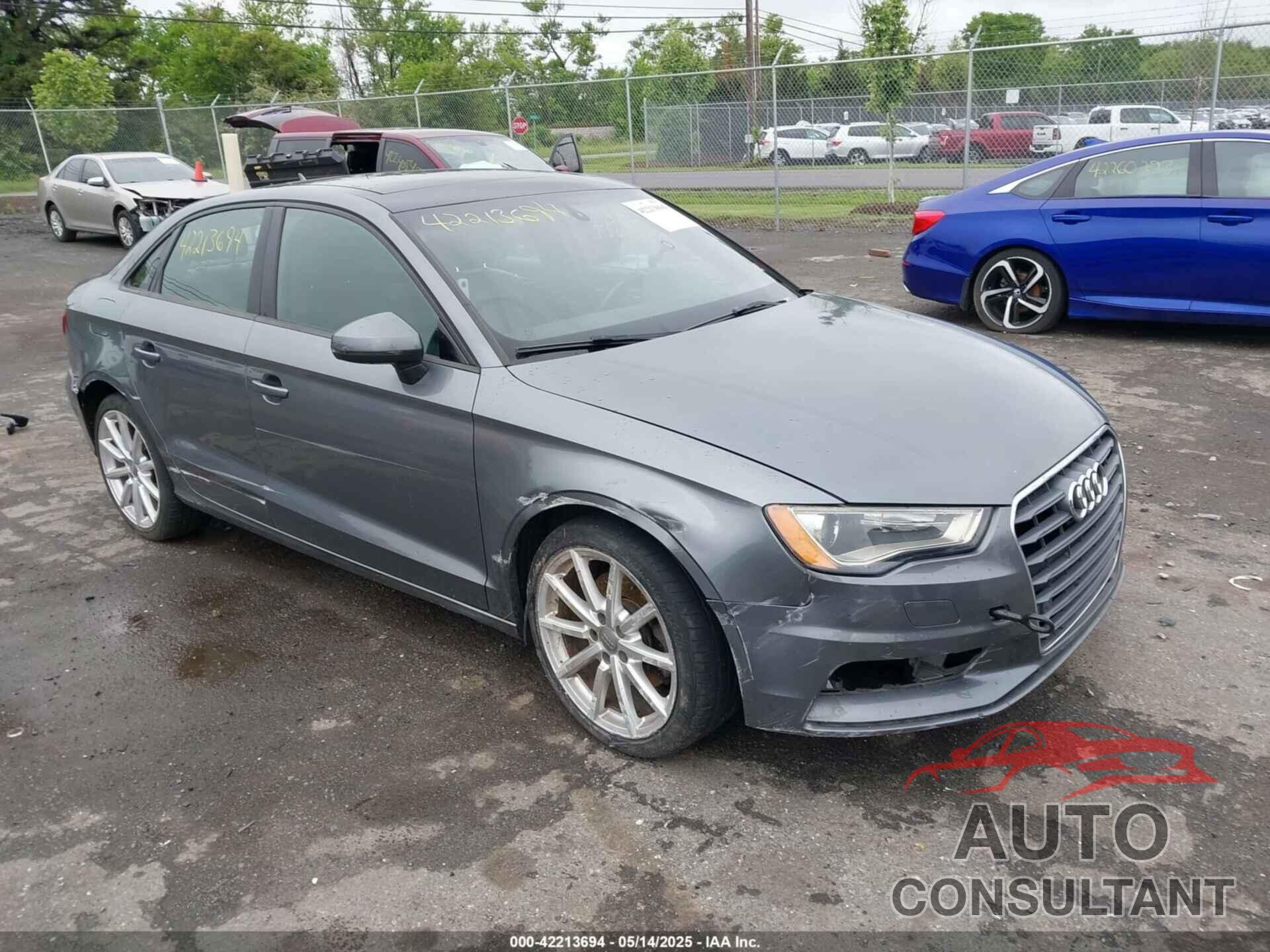 AUDI A3 2016 - WAUA7GFF5G1041181