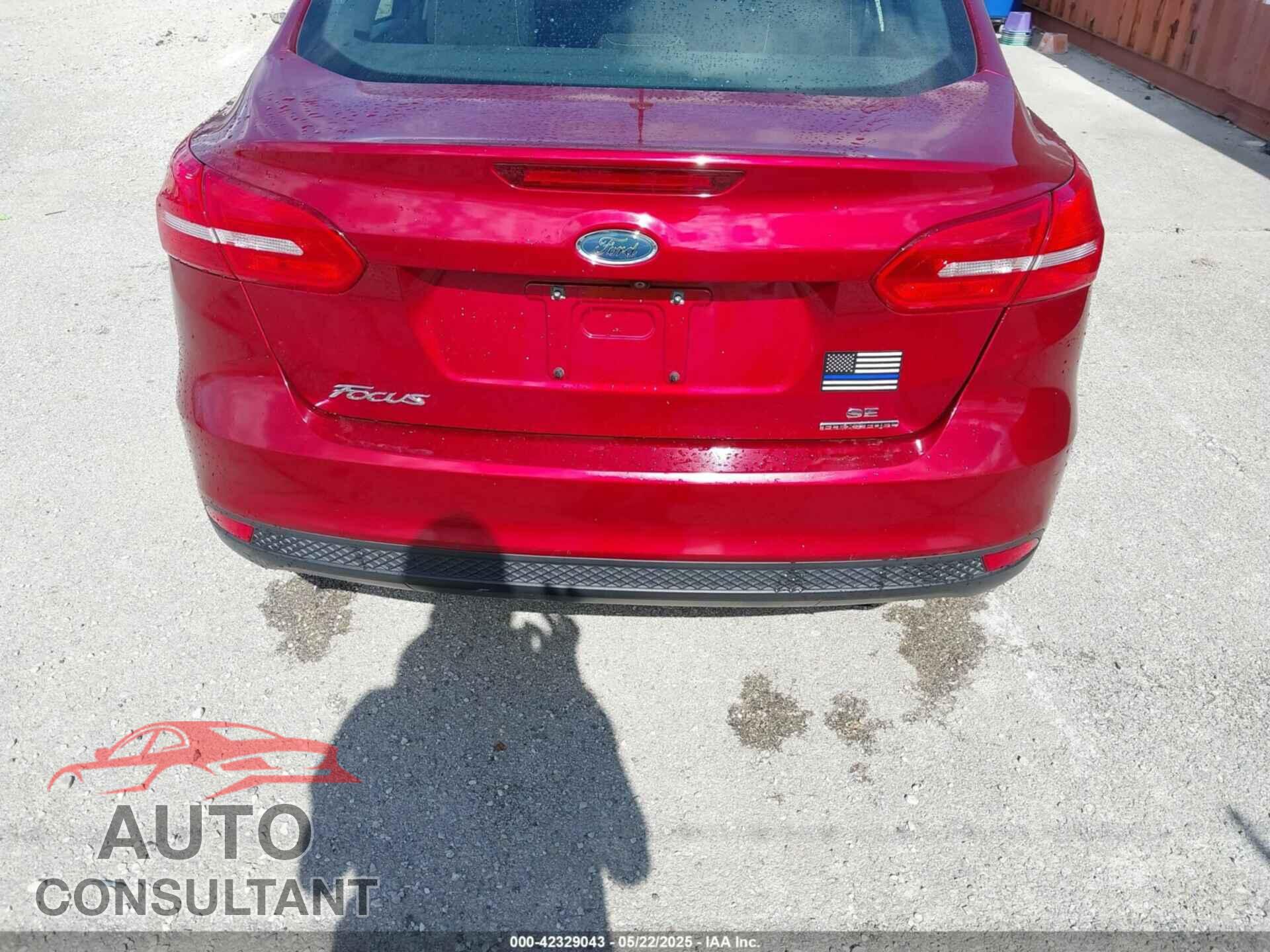 FORD FOCUS 2015 - 1FADP3F28FL255516
