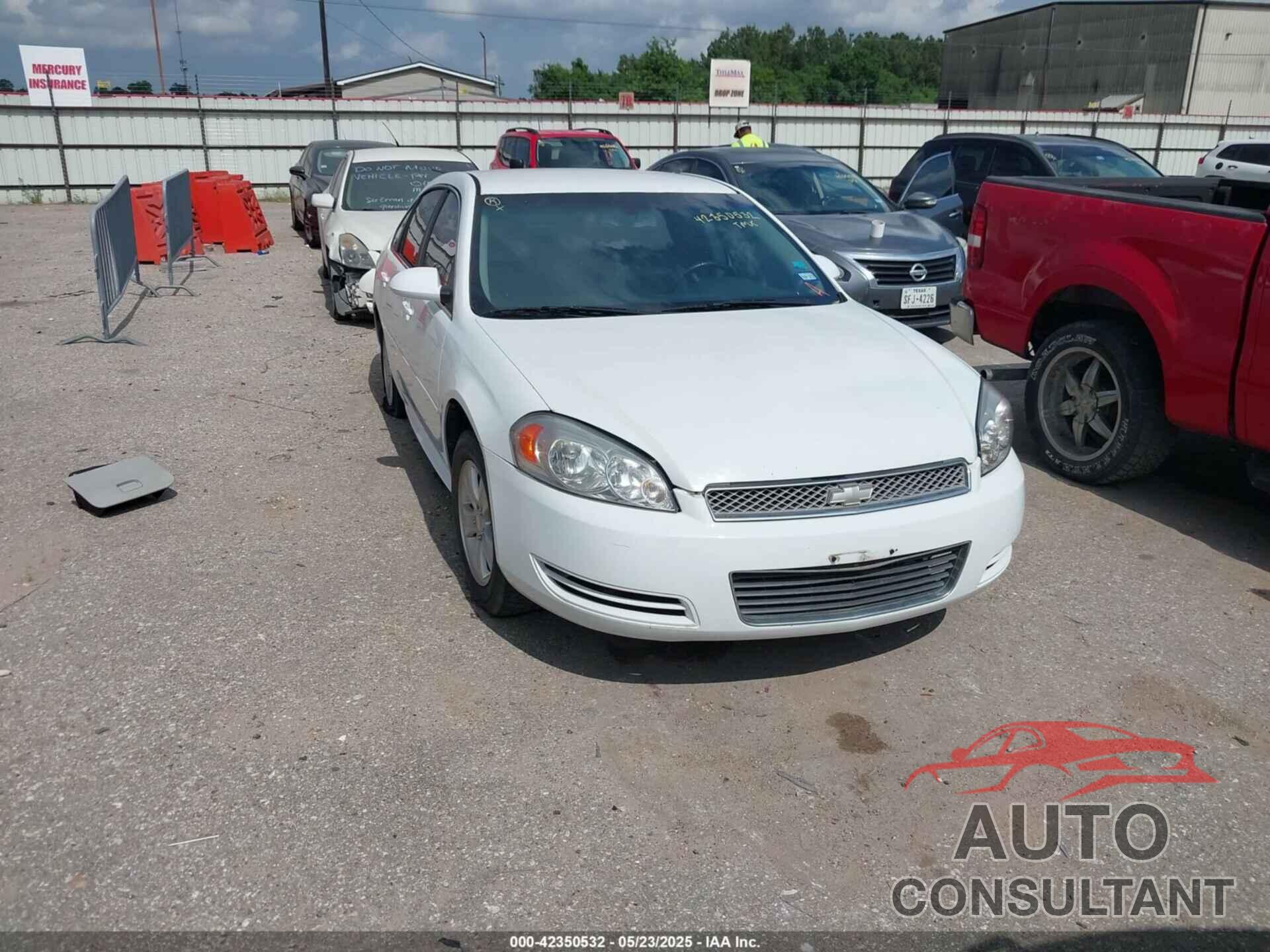 CHEVROLET IMPALA 2013 - 2G1WF5E33D1102243