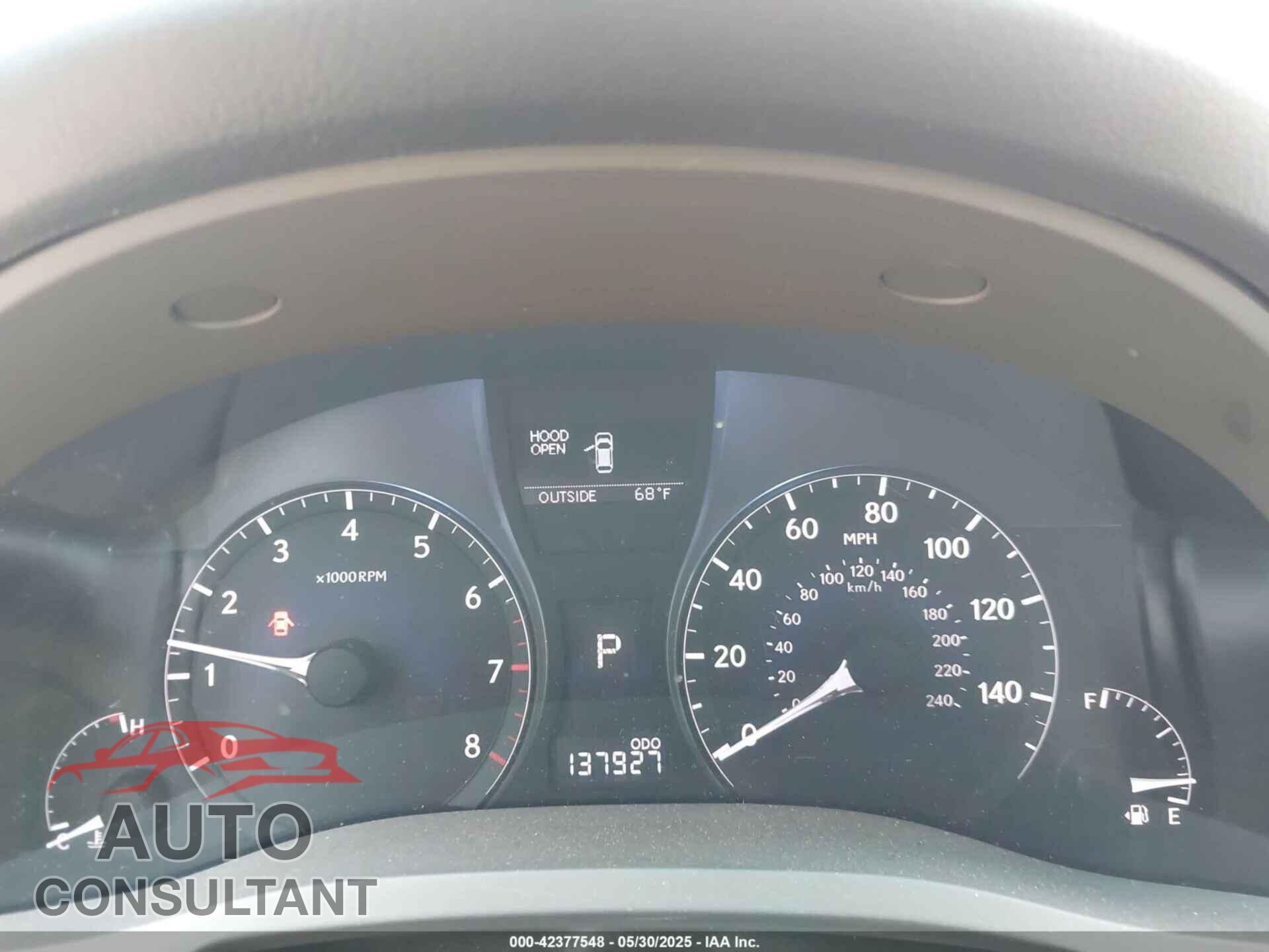 LEXUS RX 350 2012 - 2T2BK1BAXCC123745