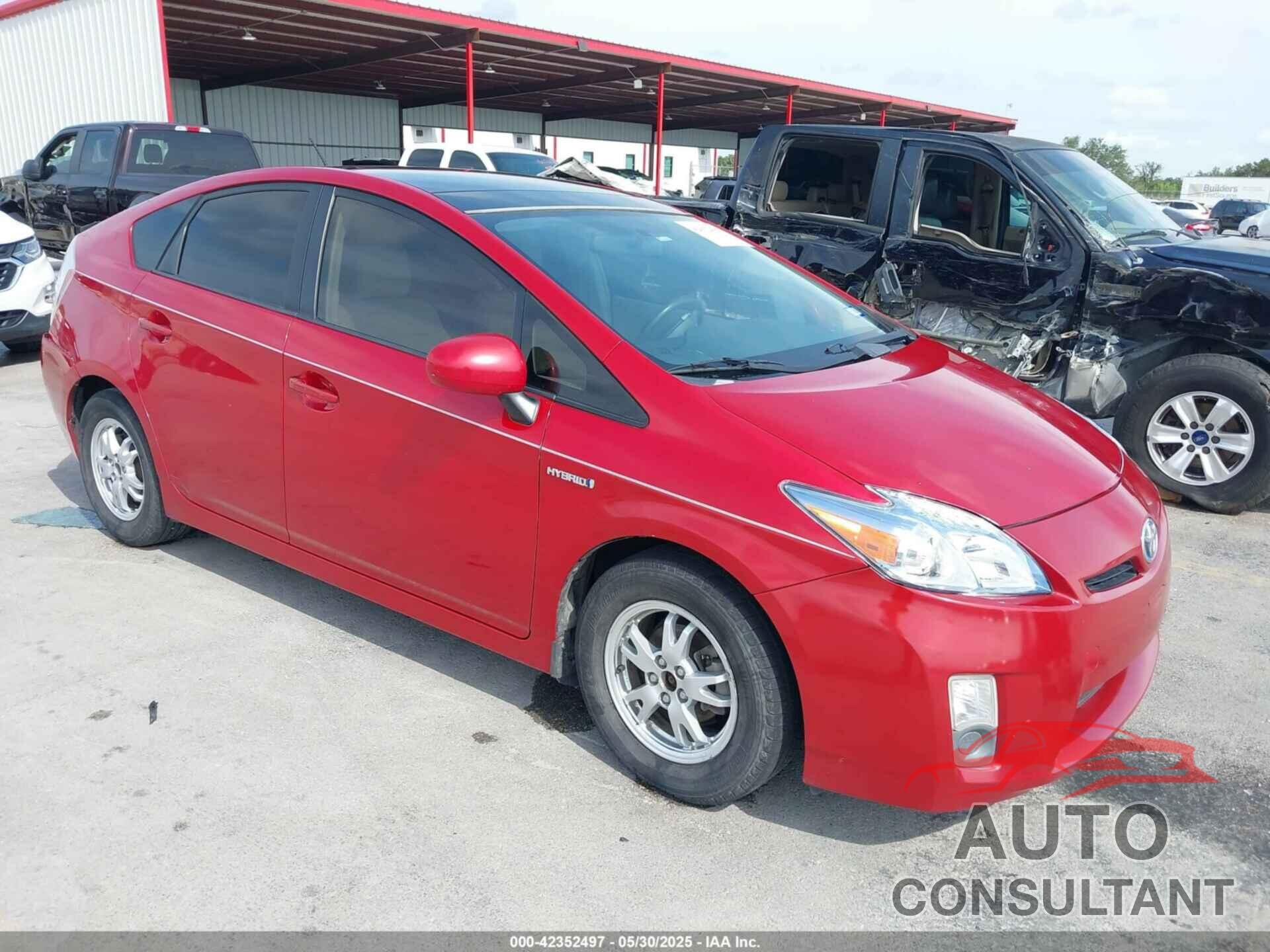 TOYOTA PRIUS 2010 - JTDKN3DU7A0158653