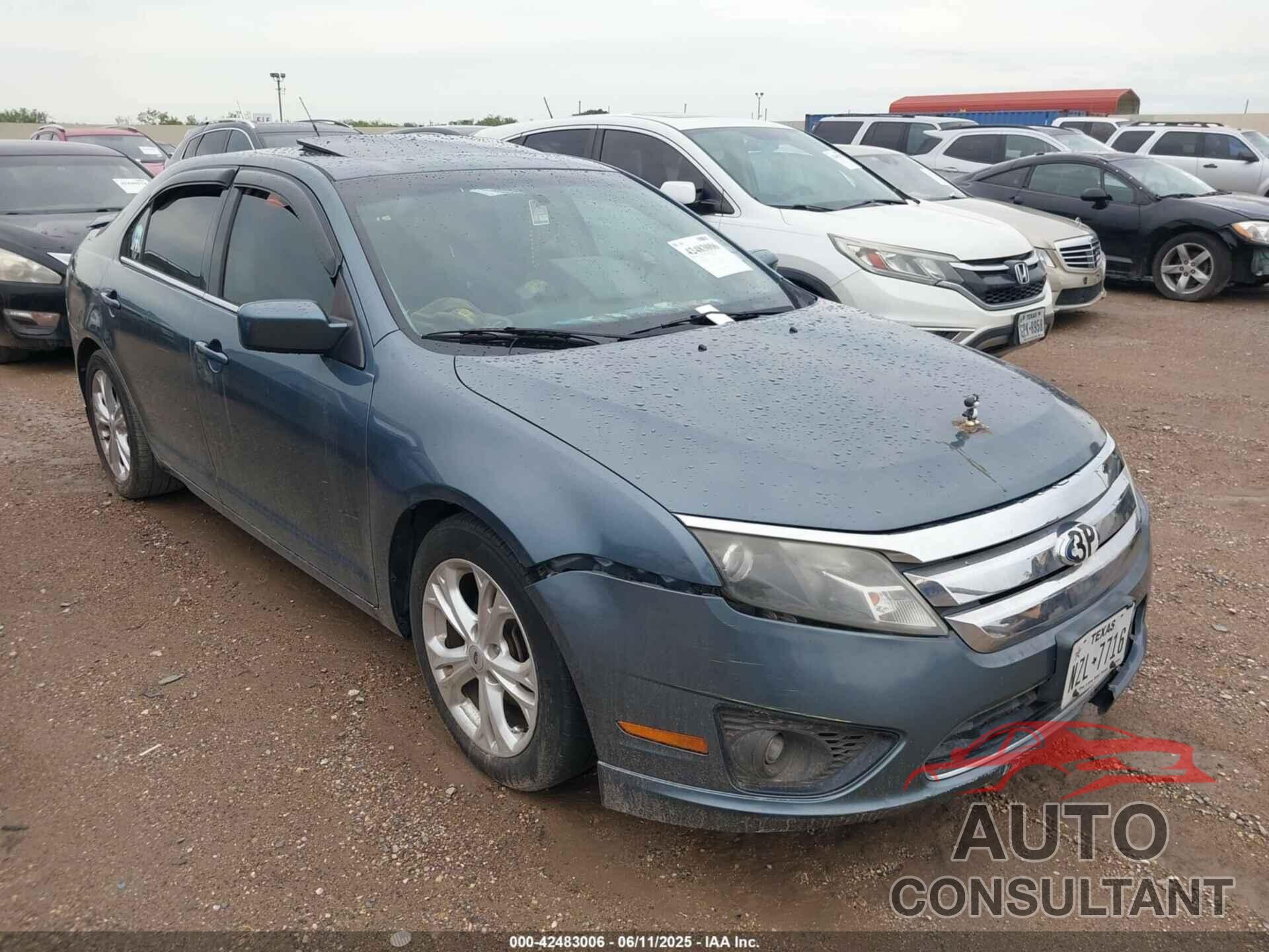 FORD FUSION 2012 - 3FAHP0HA5CR211779