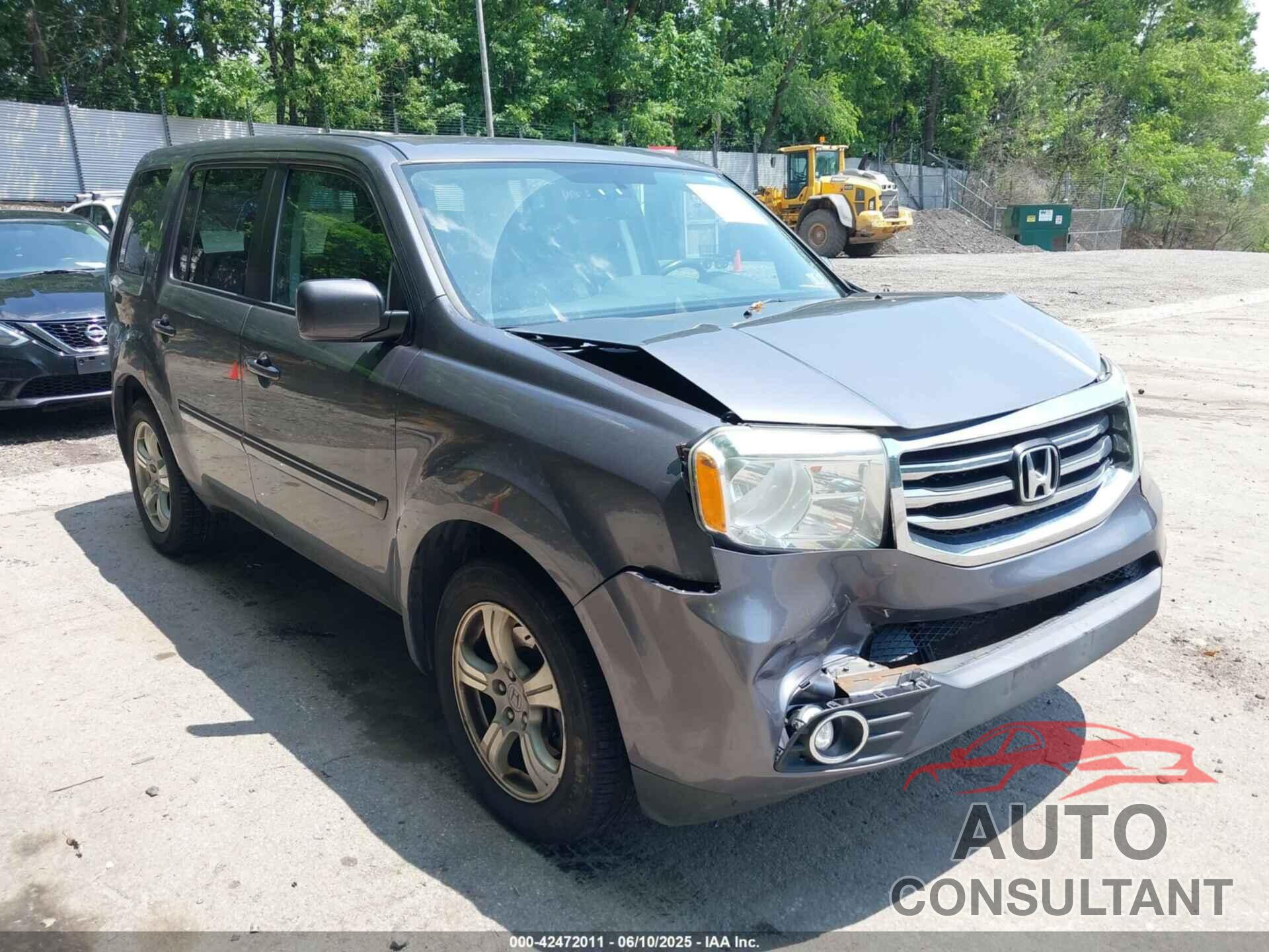 HONDA PILOT 2015 - 5FNYF4H50FB032076