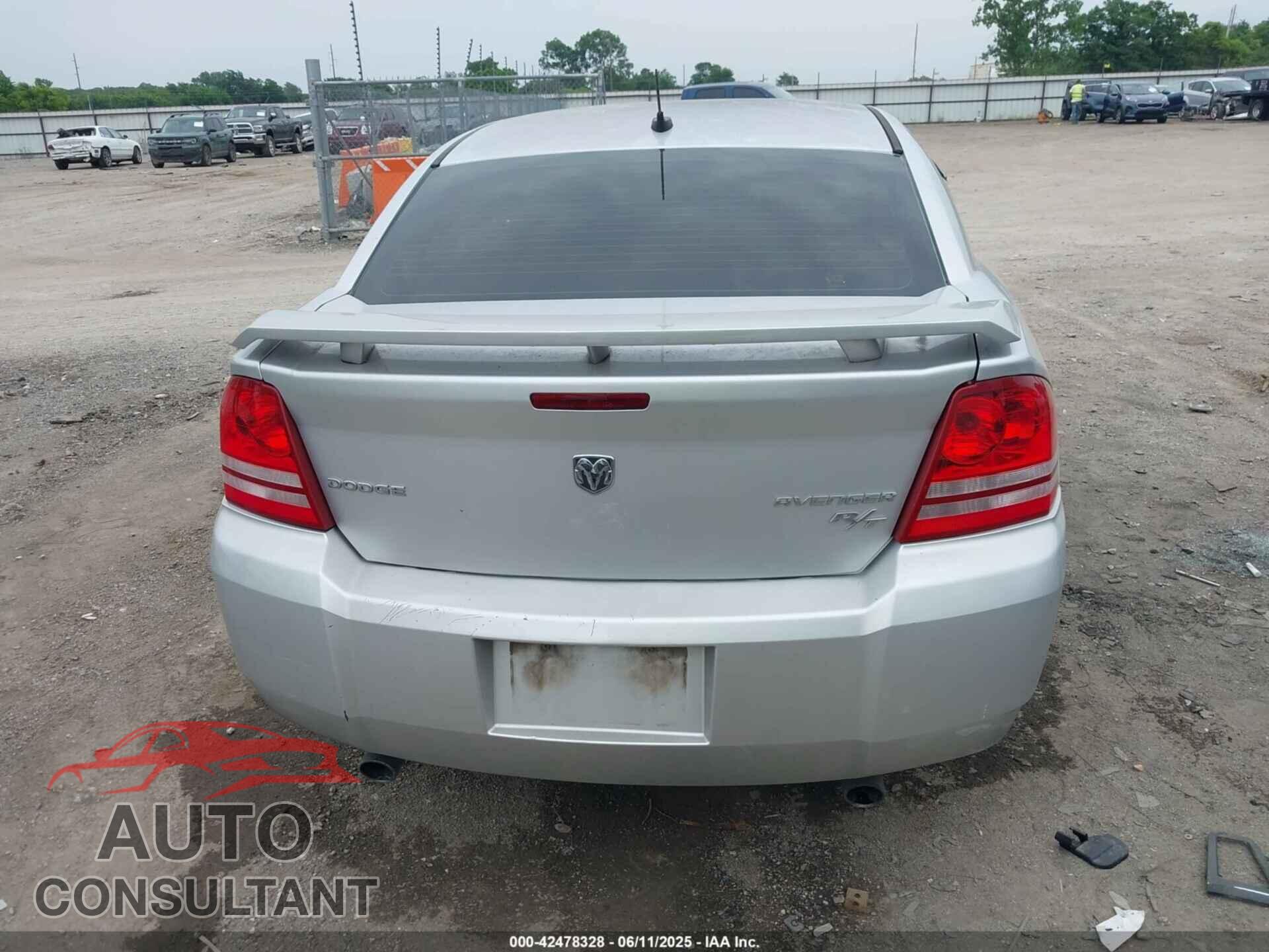 DODGE AVENGER 2010 - 1B3CC5FV0AN218501
