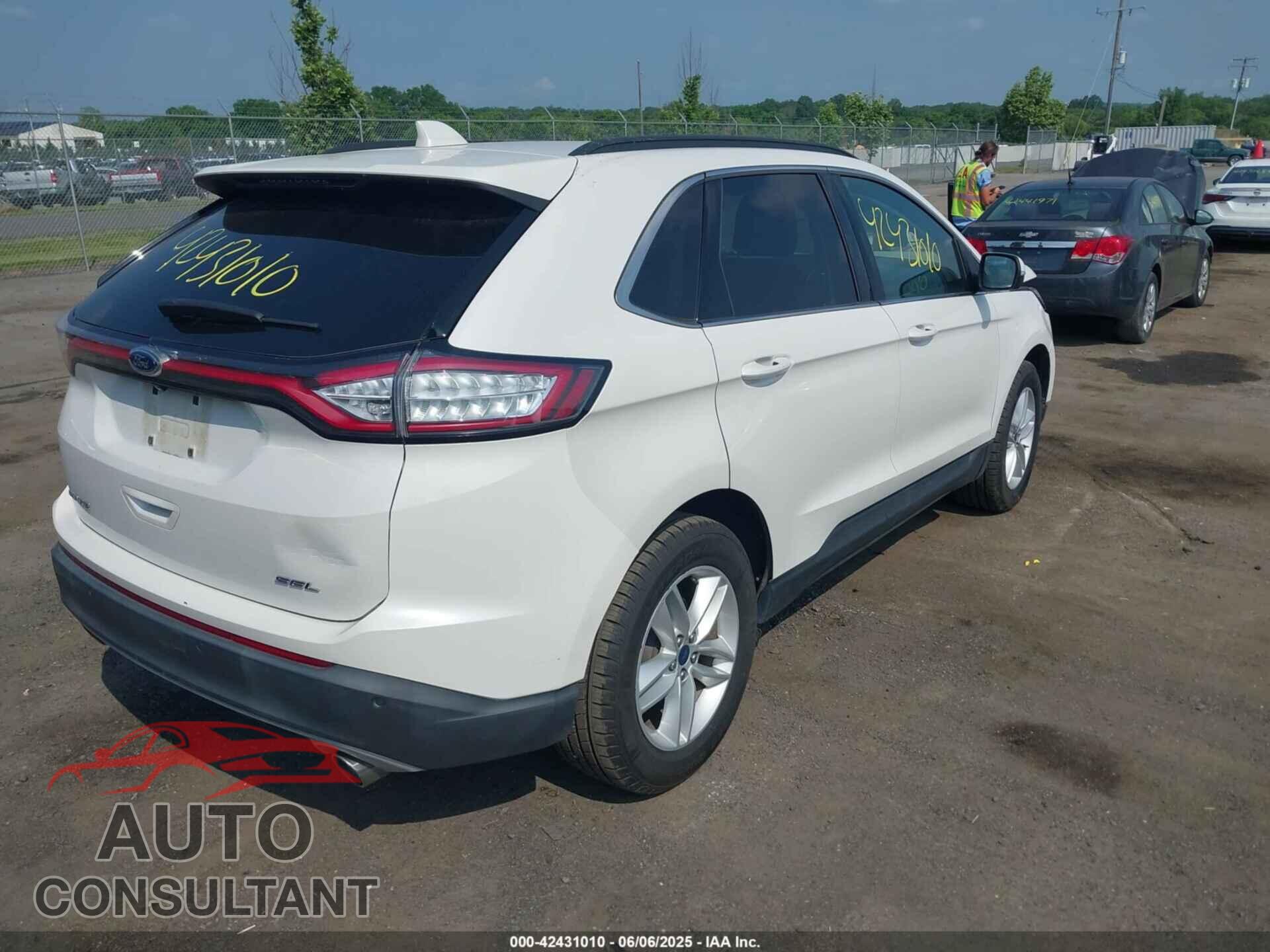 FORD EDGE 2015 - 2FMTK3J84FBB02501