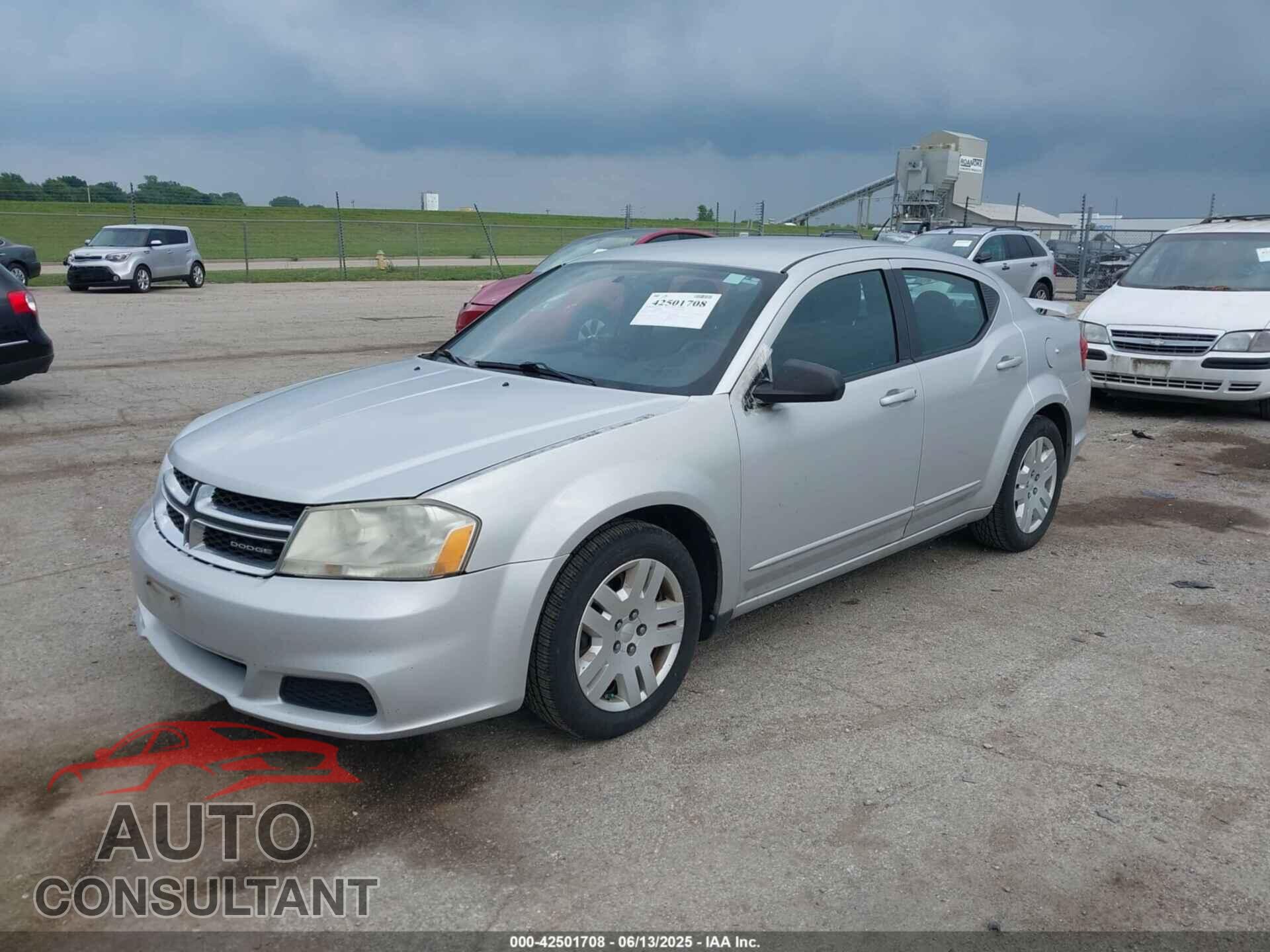 DODGE AVENGER 2011 - 1B3BD4FB9BN586718