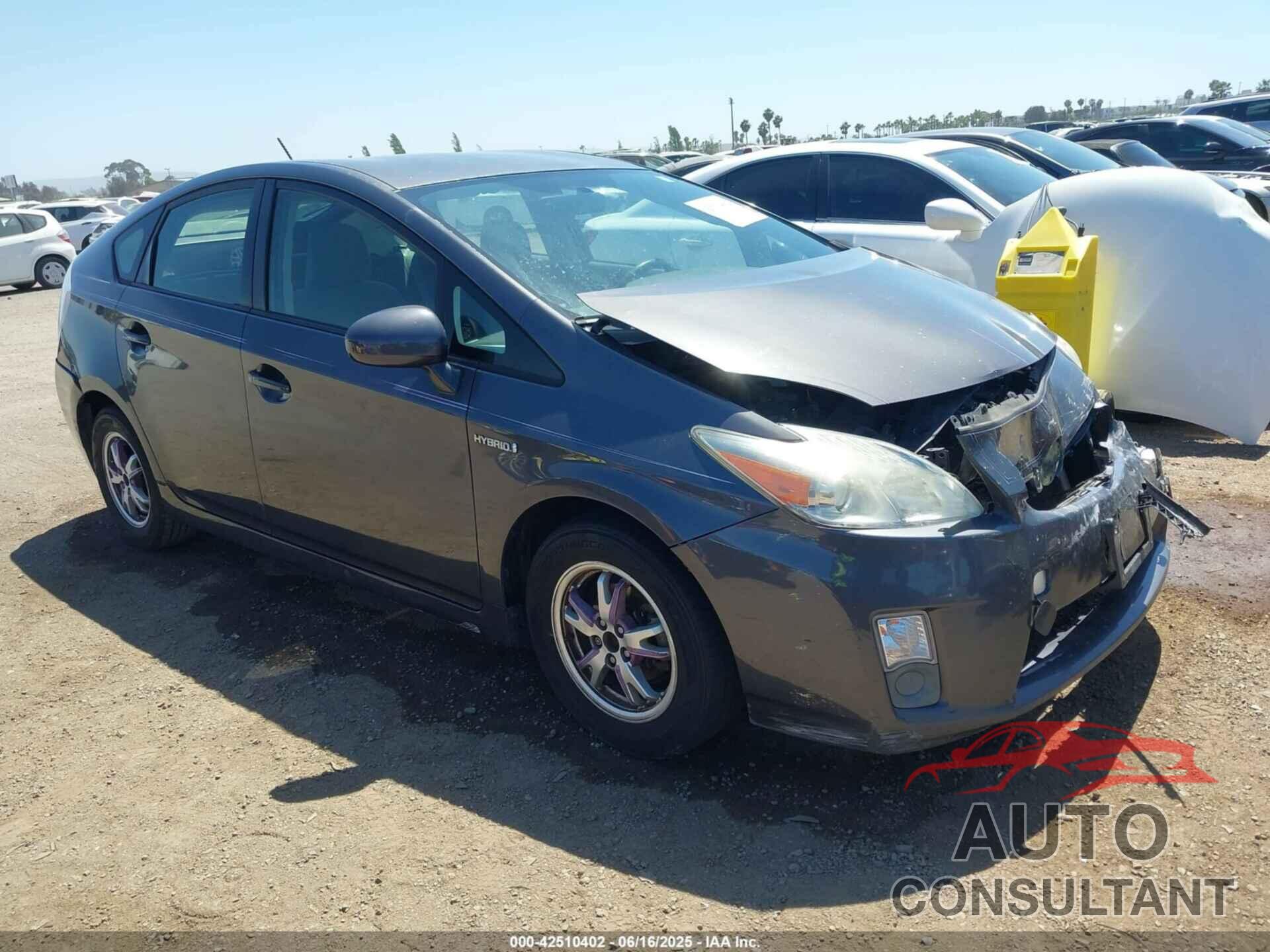 TOYOTA PRIUS 2010 - JTDKN3DU1A1141034