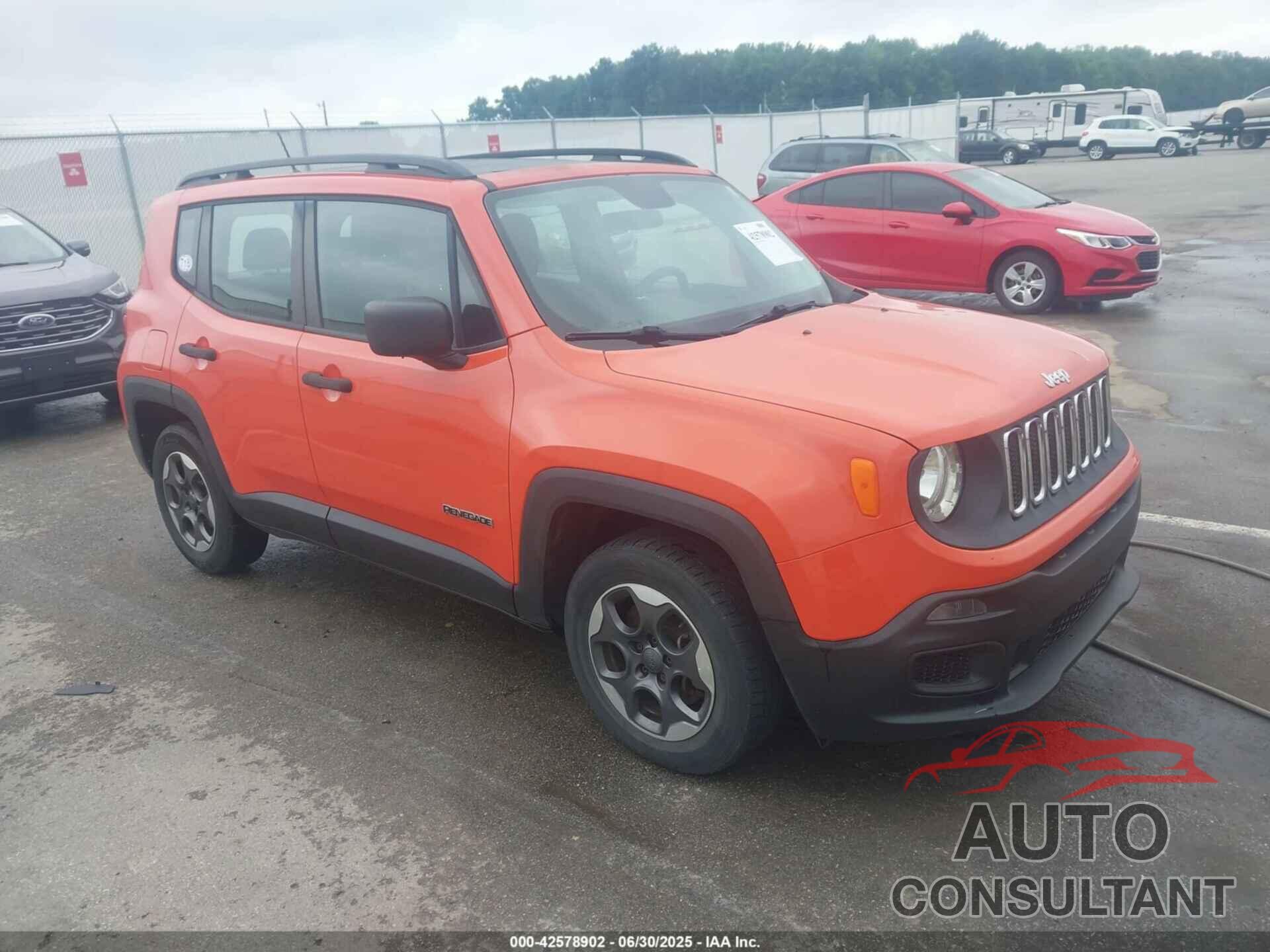 JEEP RENEGADE 2015 - ZACCJAAT4FPB82121