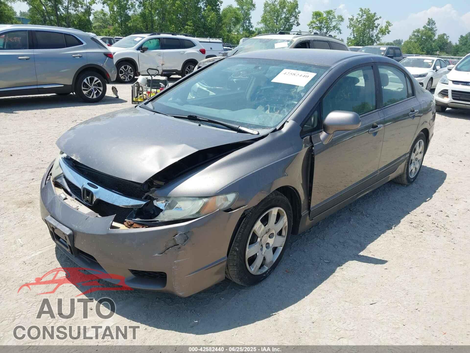 HONDA CIVIC 2010 - 19XFA1F53AE018548