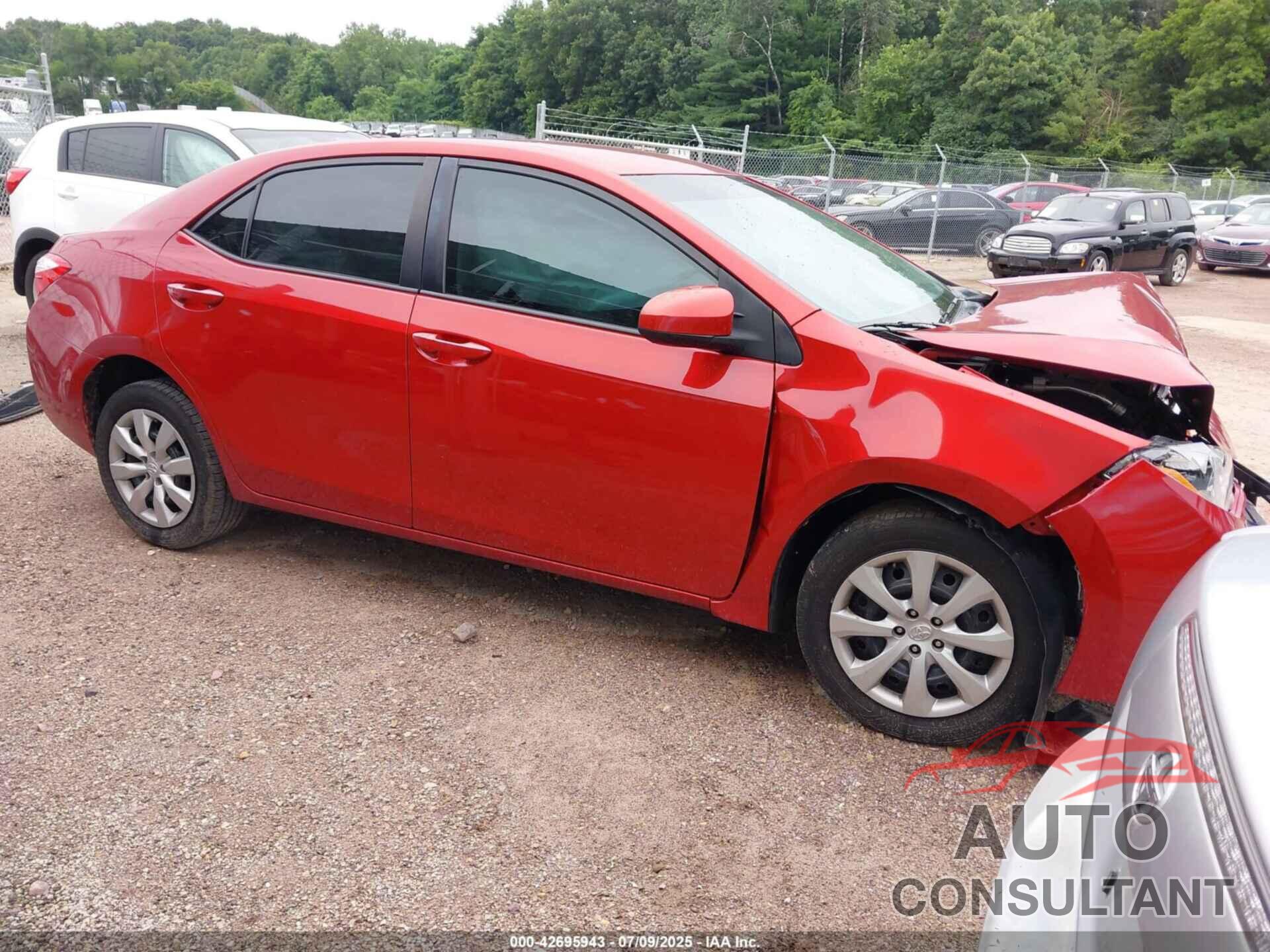 TOYOTA COROLLA 2015 - 5YFBURHE2FP279225