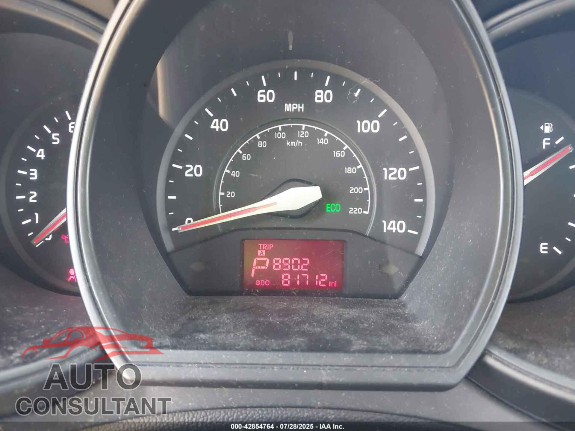 KIA RIO 2013 - KNADN4A32D6208951
