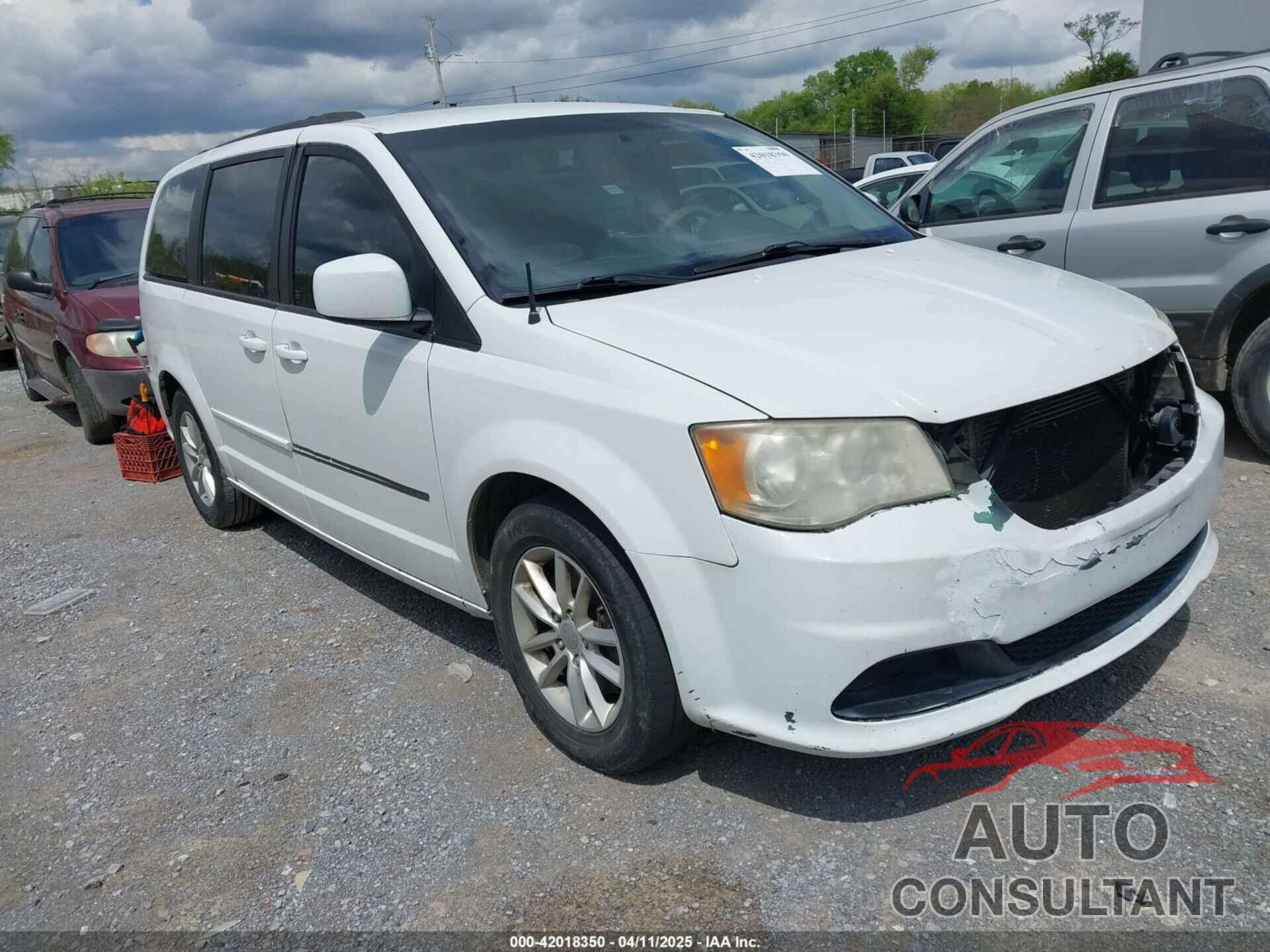DODGE GRAND CARAVAN 2014 - 2C4RDGCG8ER264027