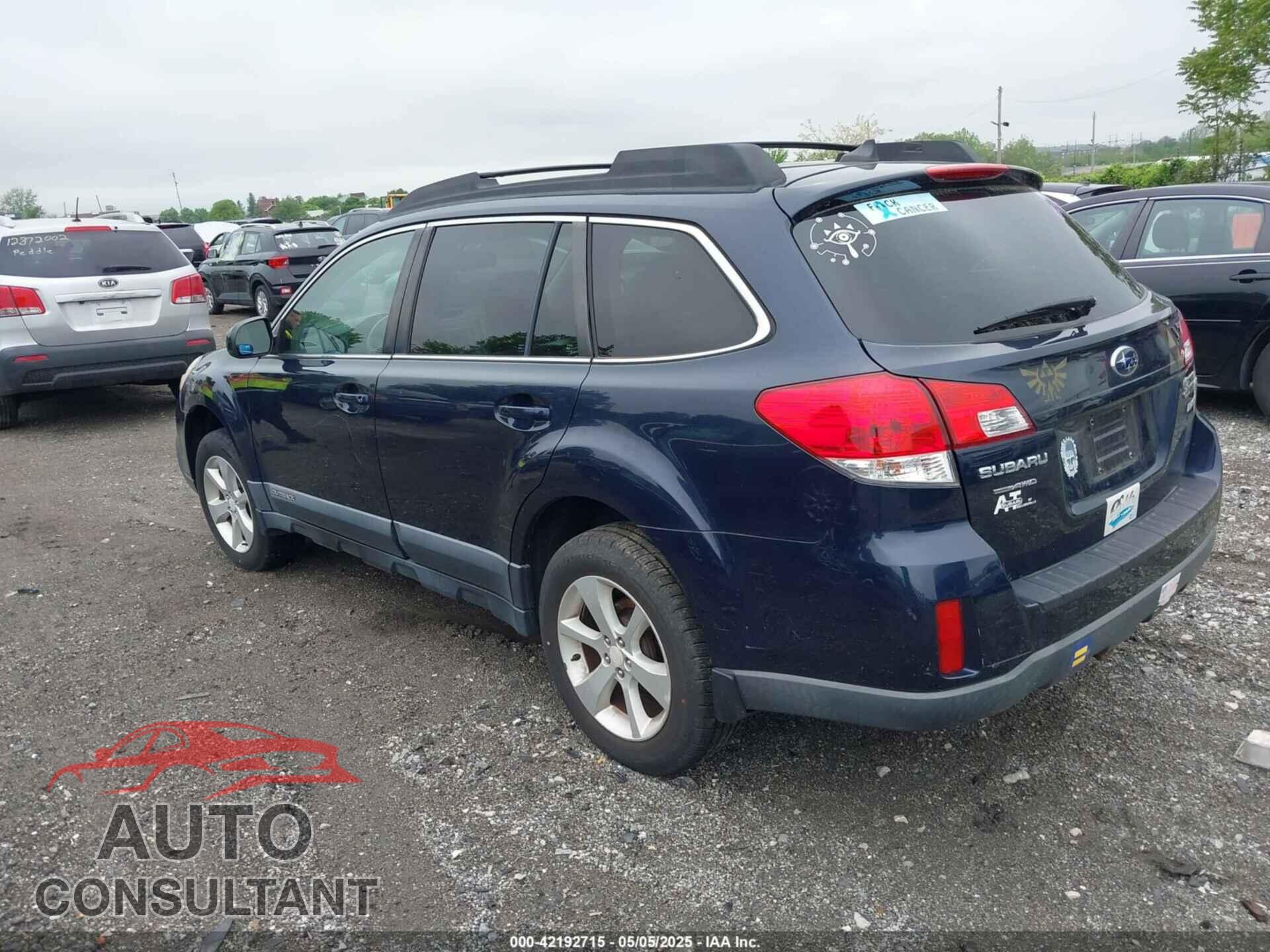 SUBARU OUTBACK 2014 - 4S4BRBCCXE3280205