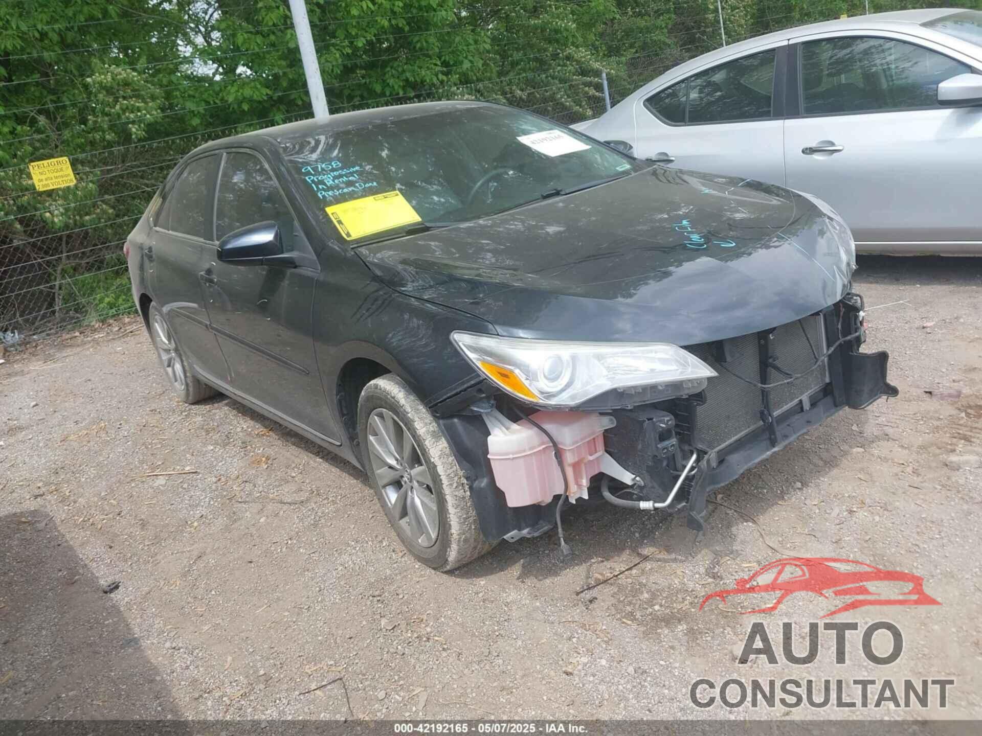 TOYOTA CAMRY 2017 - 4T1BF1FK2HU759707
