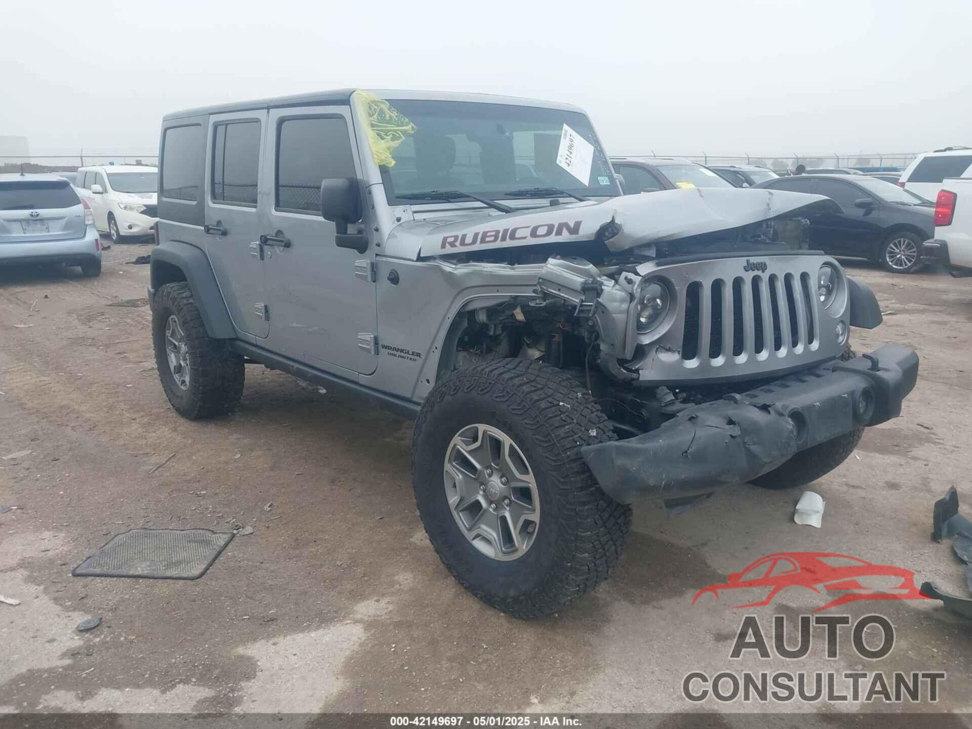 JEEP WRANGLER UNLIMITED 2015 - 1C4BJWFG7FL531491