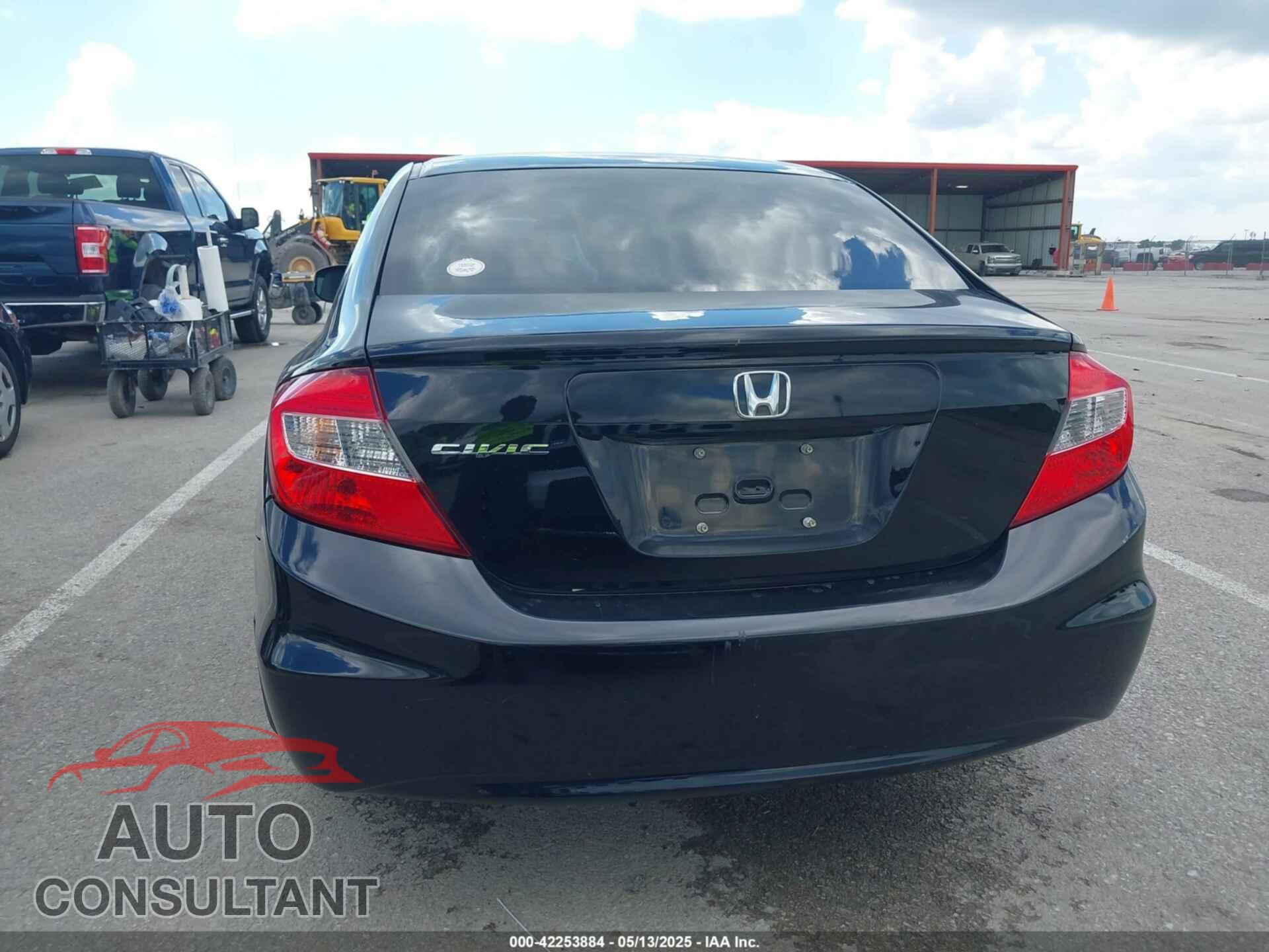 HONDA CIVIC 2012 - 2HGFB2F59CH322463
