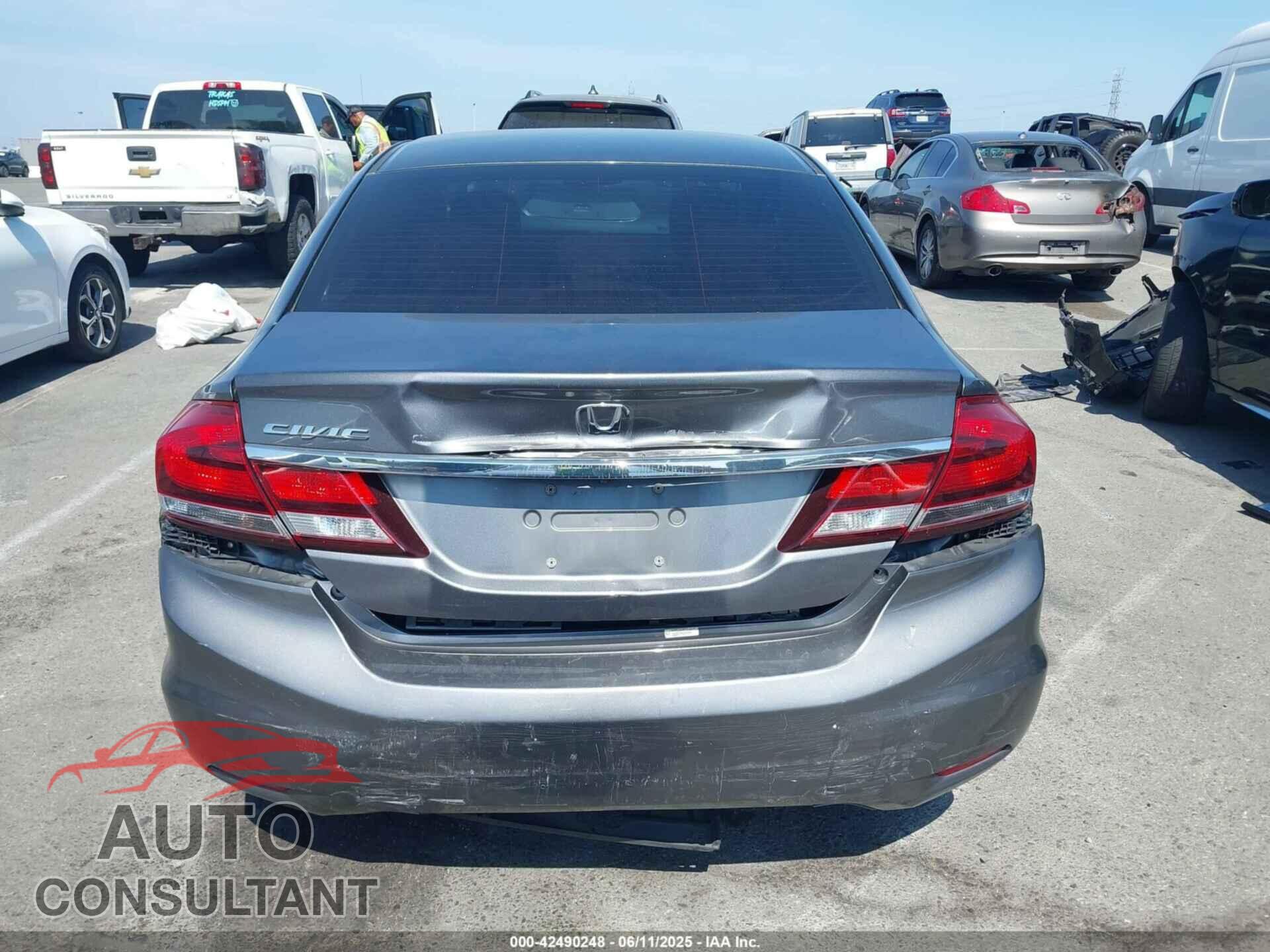 HONDA CIVIC 2013 - 19XFB2F55DE252598