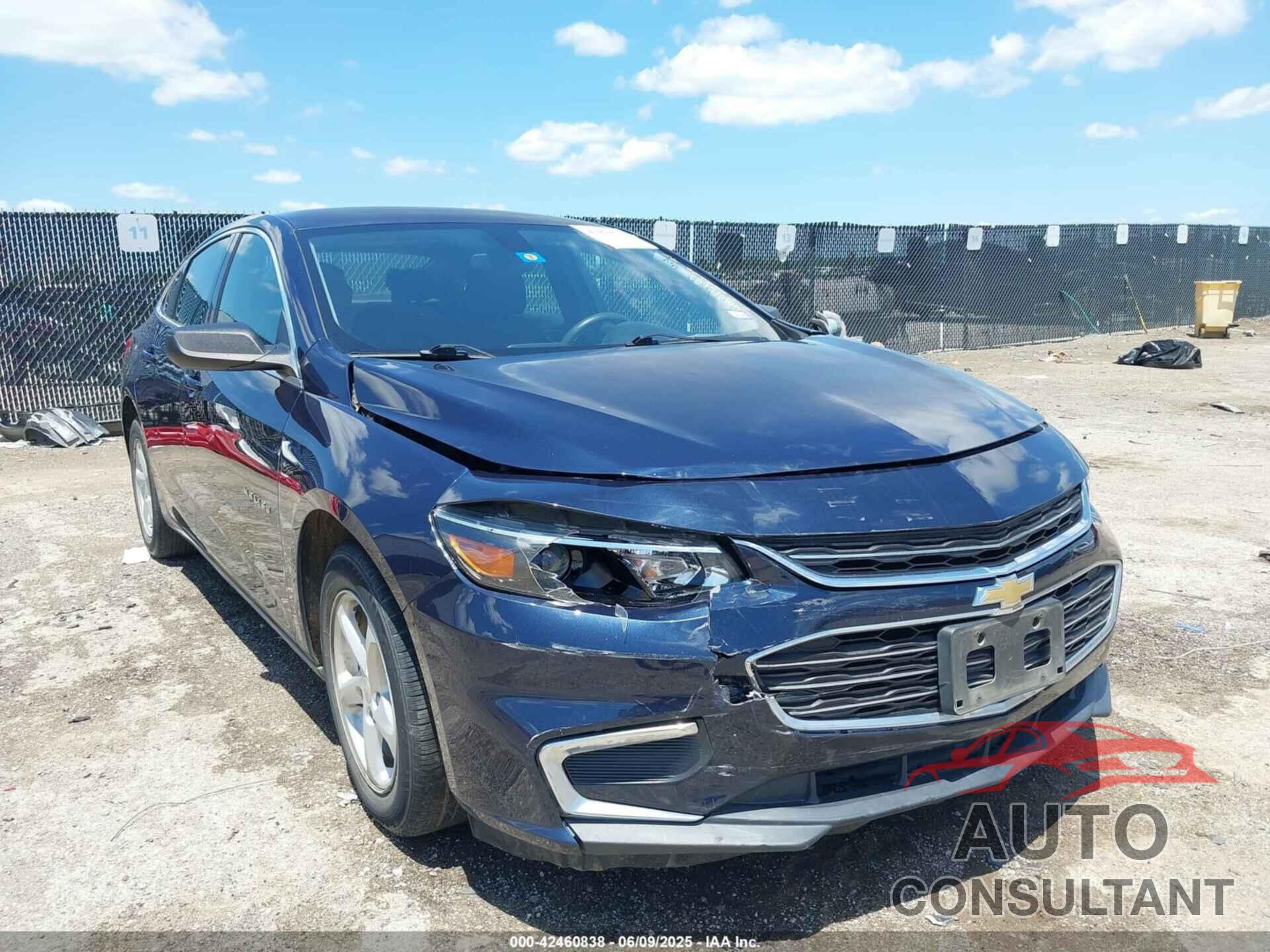 CHEVROLET MALIBU 2018 - 1G1ZB5STXJF117095