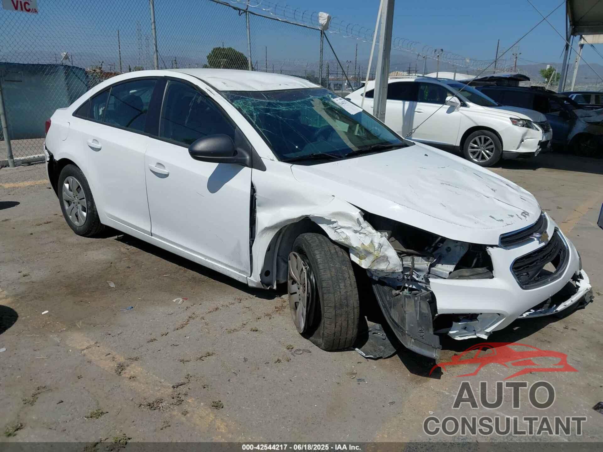 CHEVROLET CRUZE LIMITED 2016 - 1G1PC5SG4G7168697