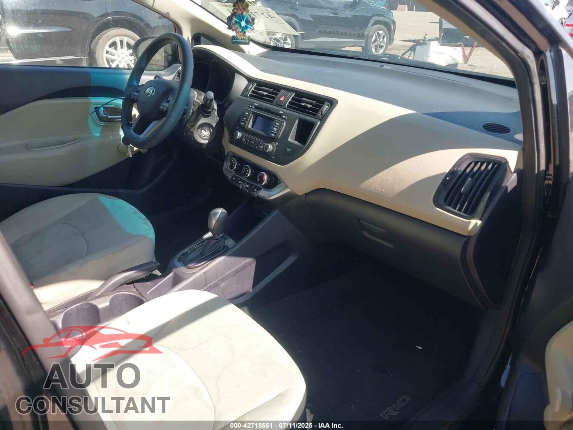 KIA RIO 2013 - KNADM4A38D6192015