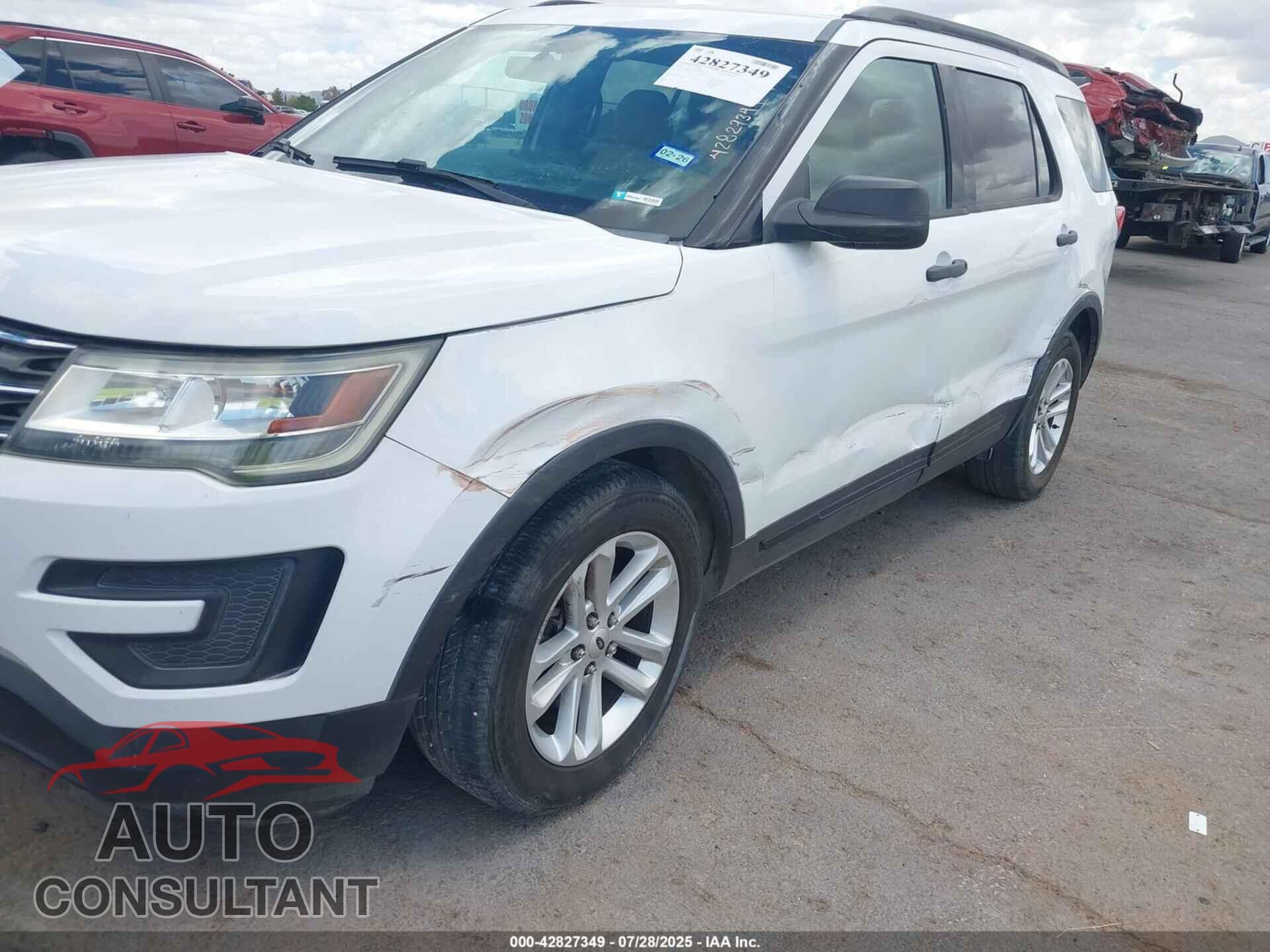FORD EXPLORER 2016 - 1FM5K7B81GGC86708