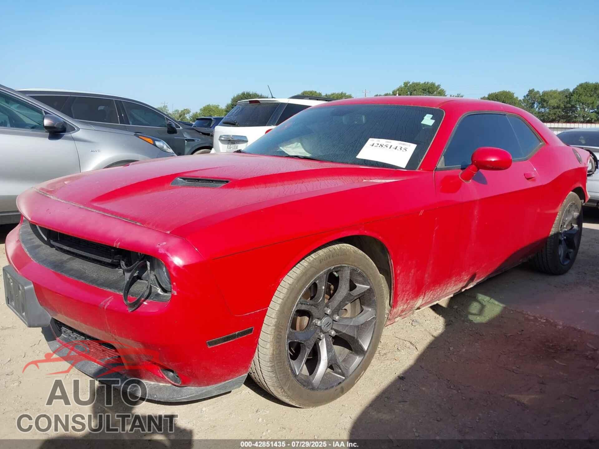 DODGE CHALLENGER 2017 - 2C3CDZAG8HH622519