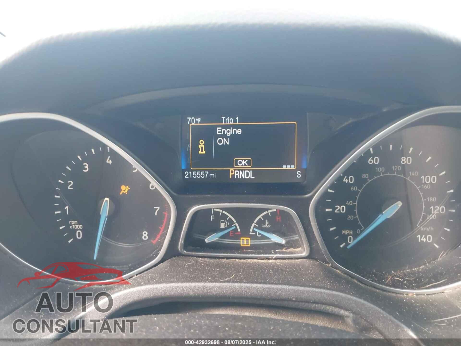 FORD FOCUS 2015 - 1FADP3F26FL276316
