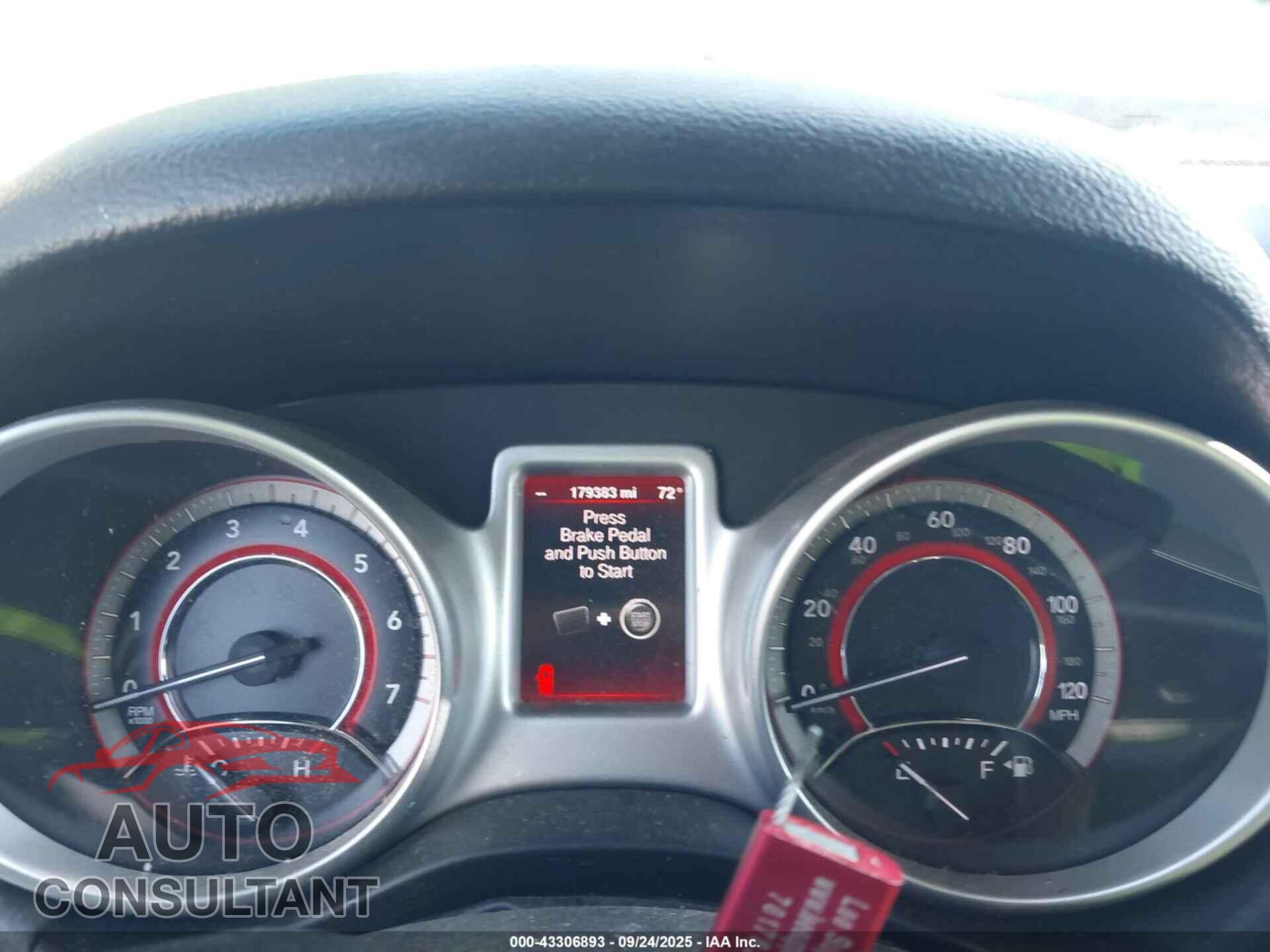 DODGE JOURNEY 2014 - 3C4PDCBB7ET160101